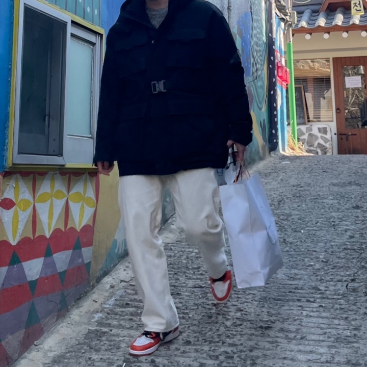 Jordan 1 Low OG Starfish 착용 스타일