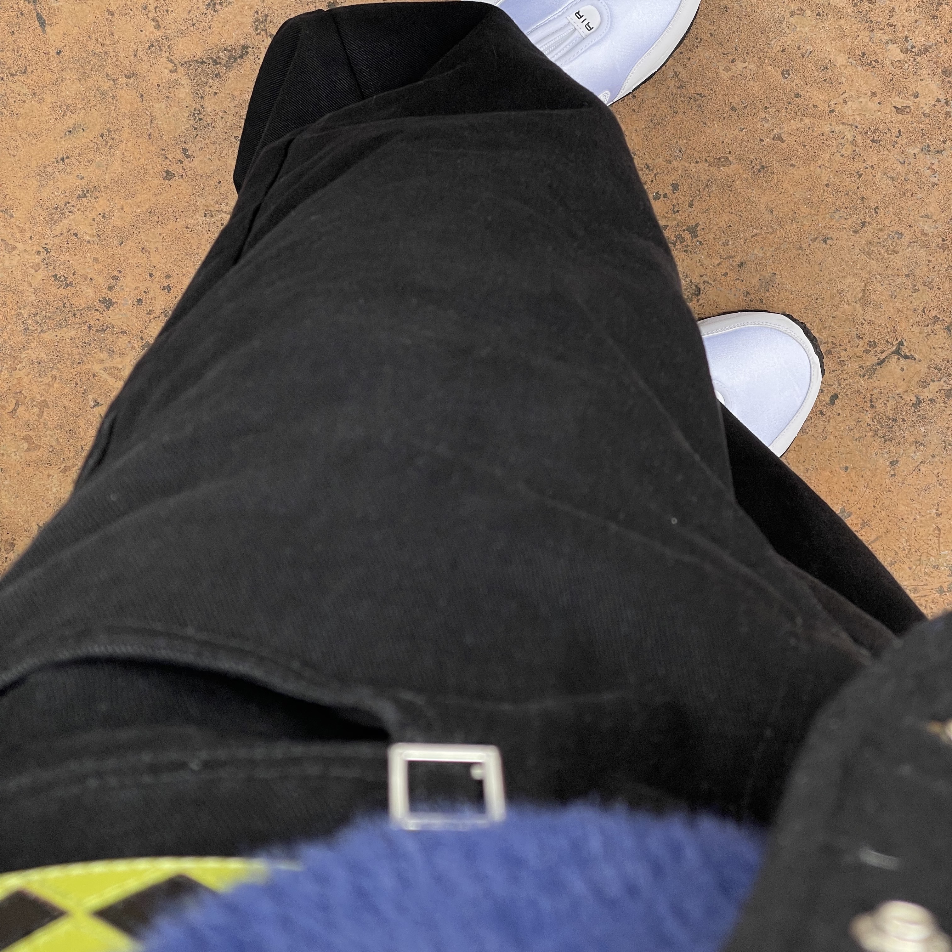 Stussy S Talk Melton Varsity Jacket Black, Nike x Comme des Garcons Homme Plus Air Max Sunder SP White 착용 스타일 - 3