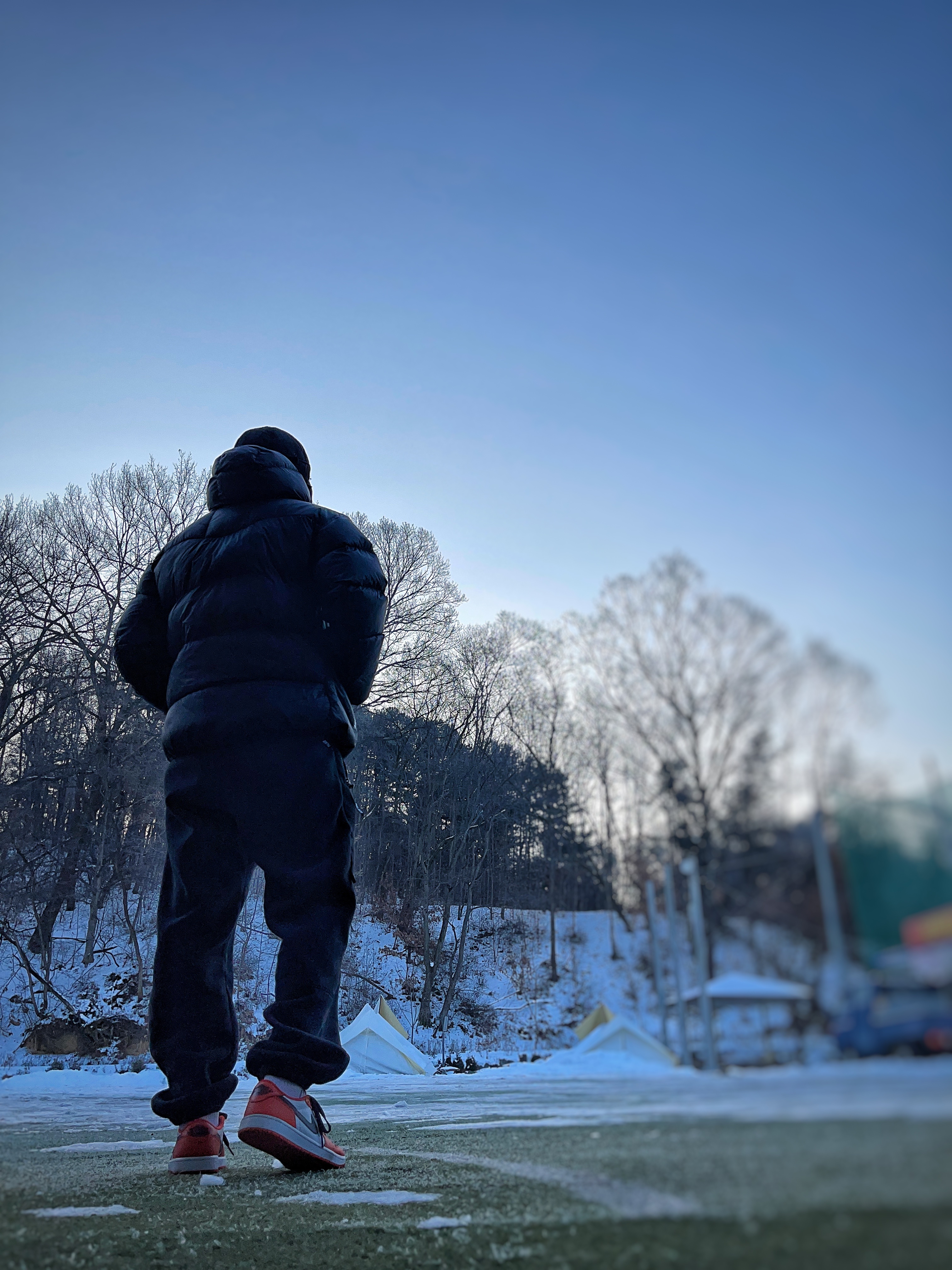 Palace Polartec Double Zip Jogger Black - 22FW, Jordan 1 Low OG Starfish 착용 스타일 - 3
