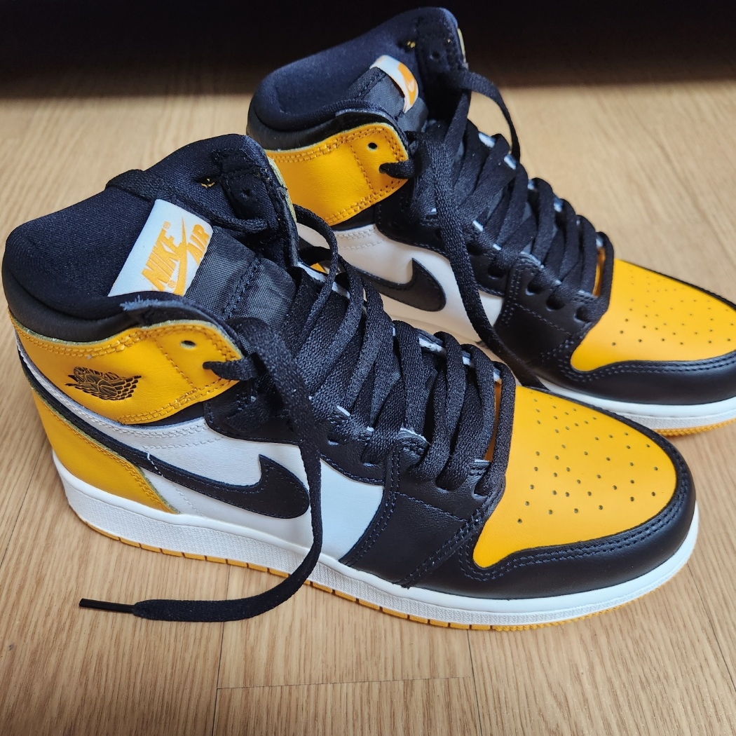 (GS) Jordan 1 Retro High OG Taxi 착용 스타일 - 1