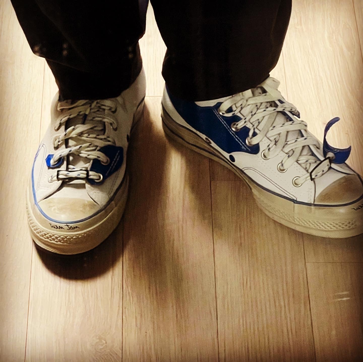 Converse x Ader Error Chuck 70 High White 착용 스타일 - 1