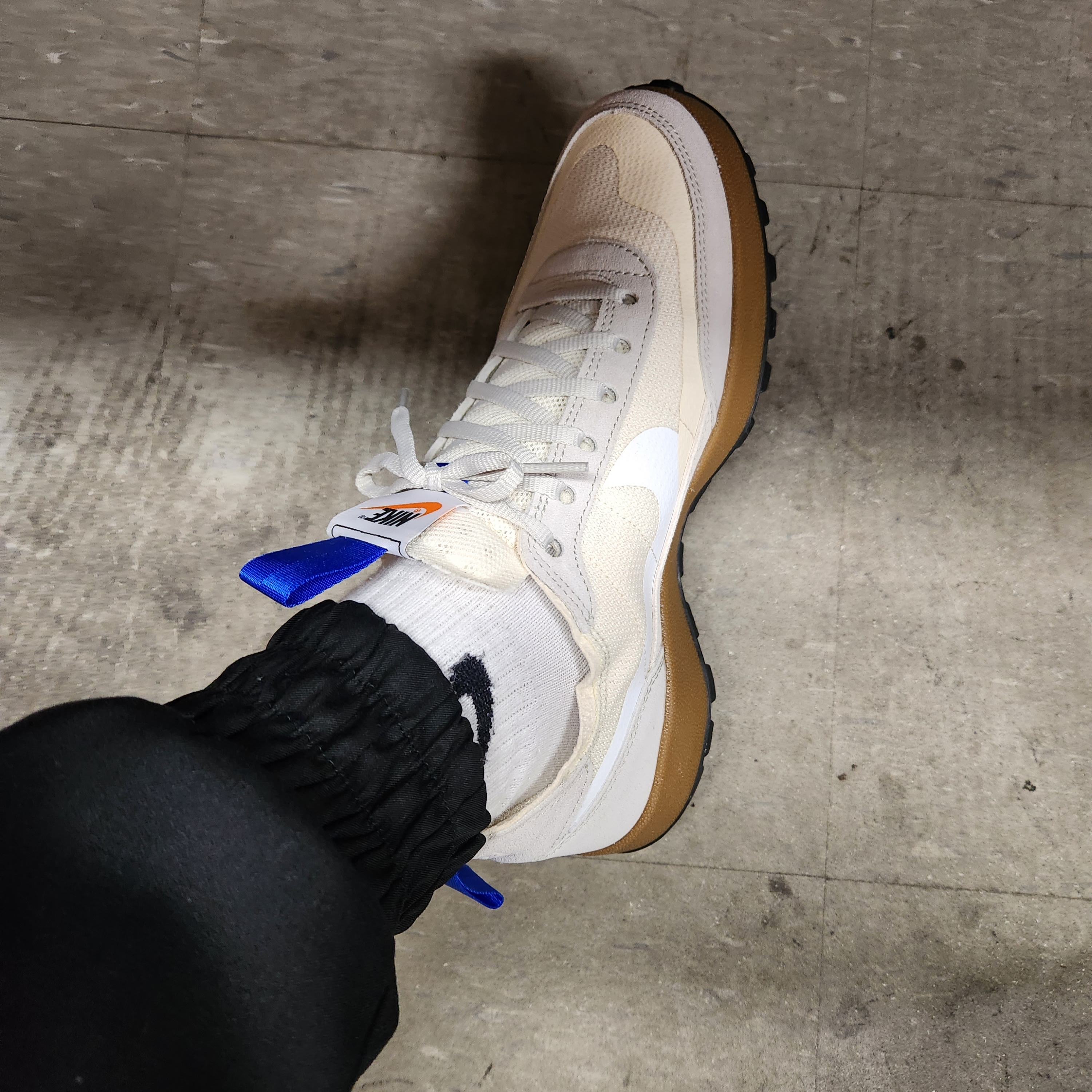 Nike x Tom Sachs General Purpose Shoe Light Cream 착용 스타일 - 3