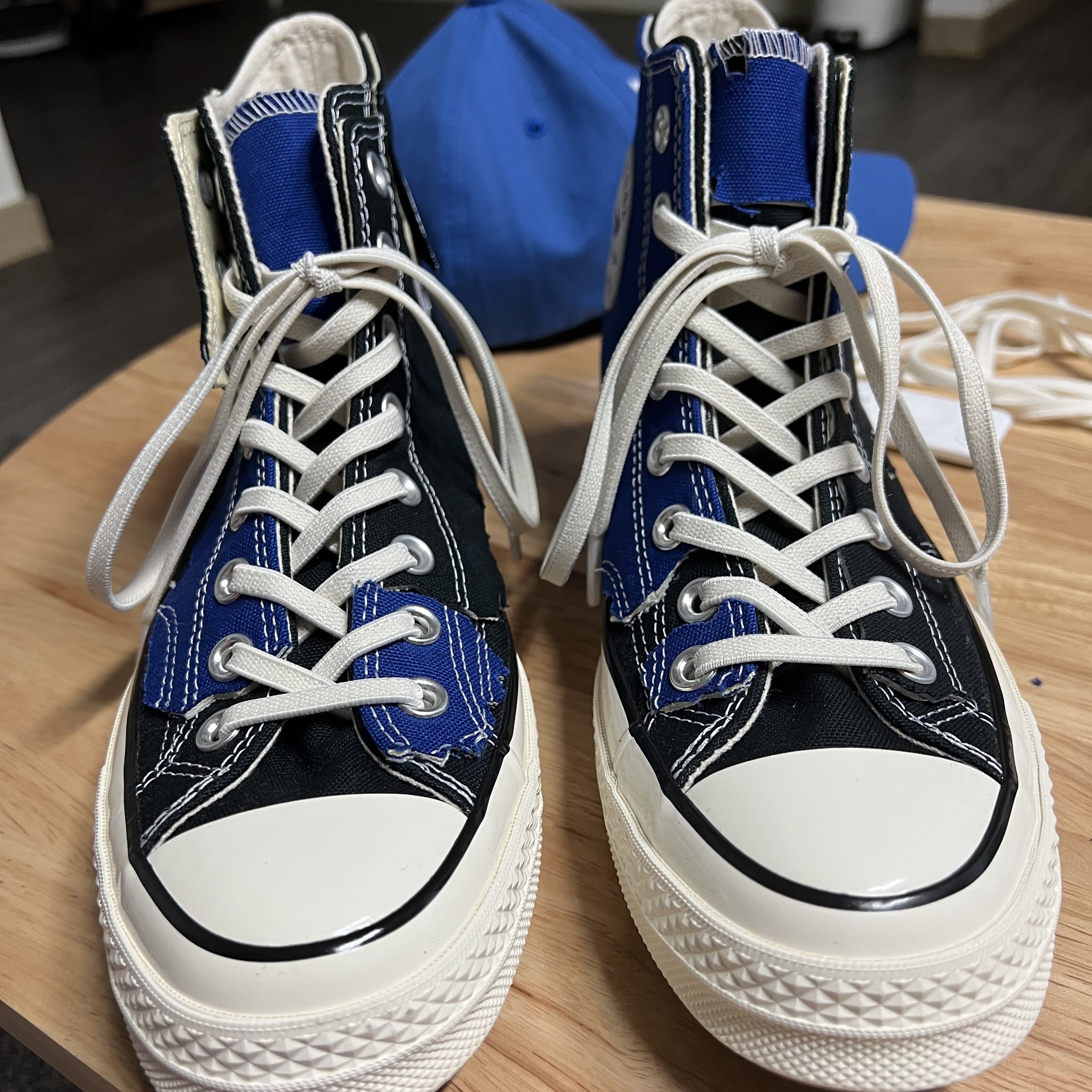 Converse x Ader Error Chuck 70 High White 착용 스타일 - 3