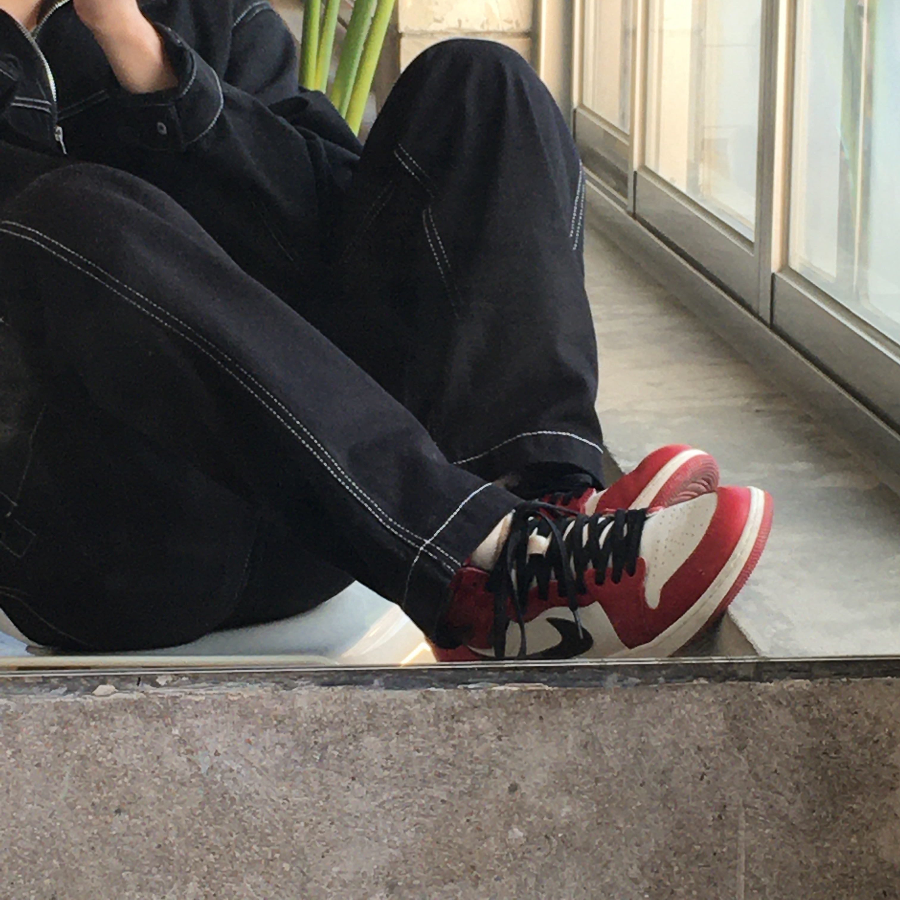 Jordan 1 Retro High OG Chicago 2022, (GS) Jordan 1 Retro High OG Chicago 2022 착용 스타일 - 3