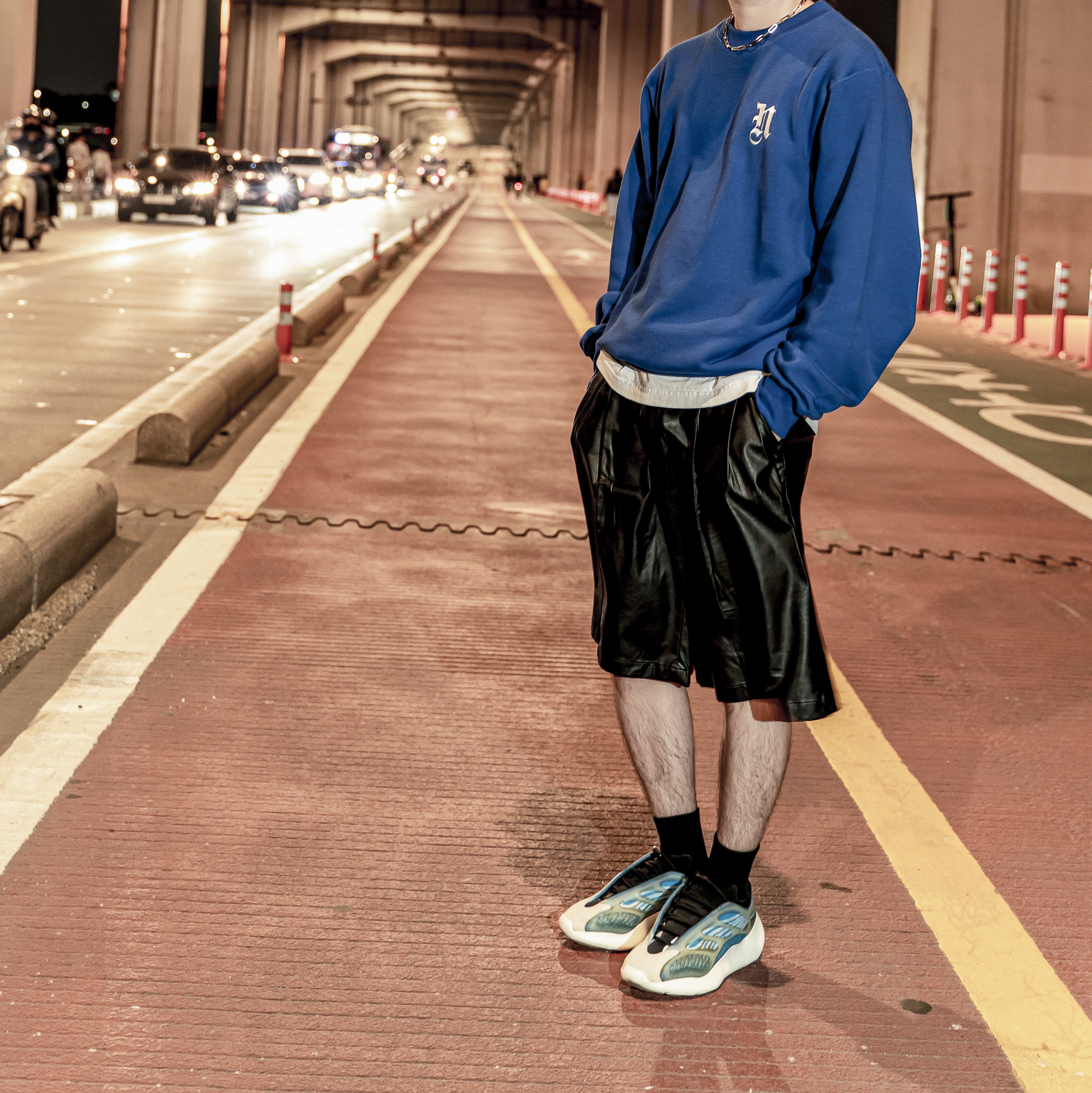 Adidas Yeezy 700 V3 Arzareth 착용 스타일 - 2