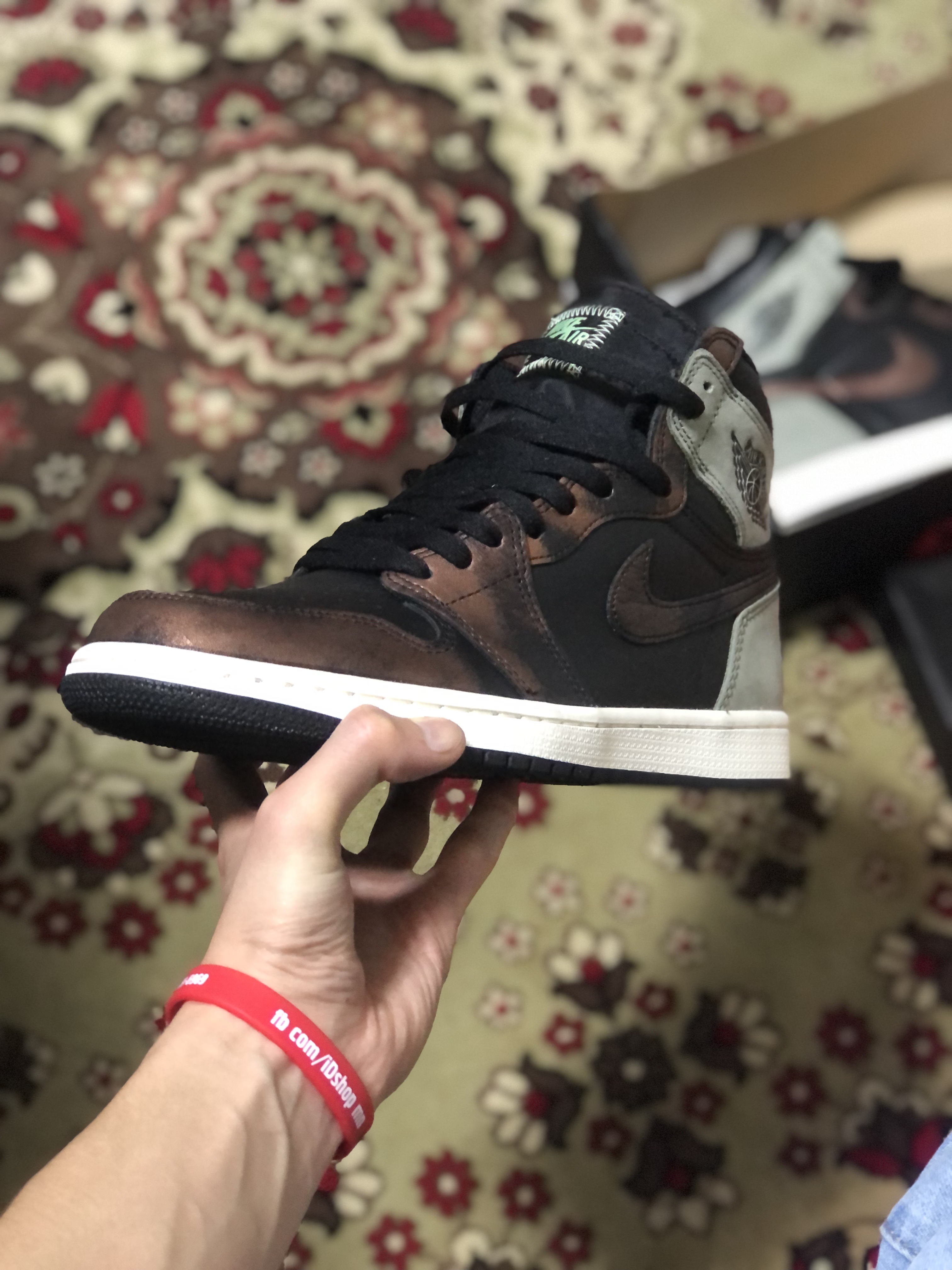 Jordan 1 Retro High OG Rust Shadow 착용 스타일 - 3