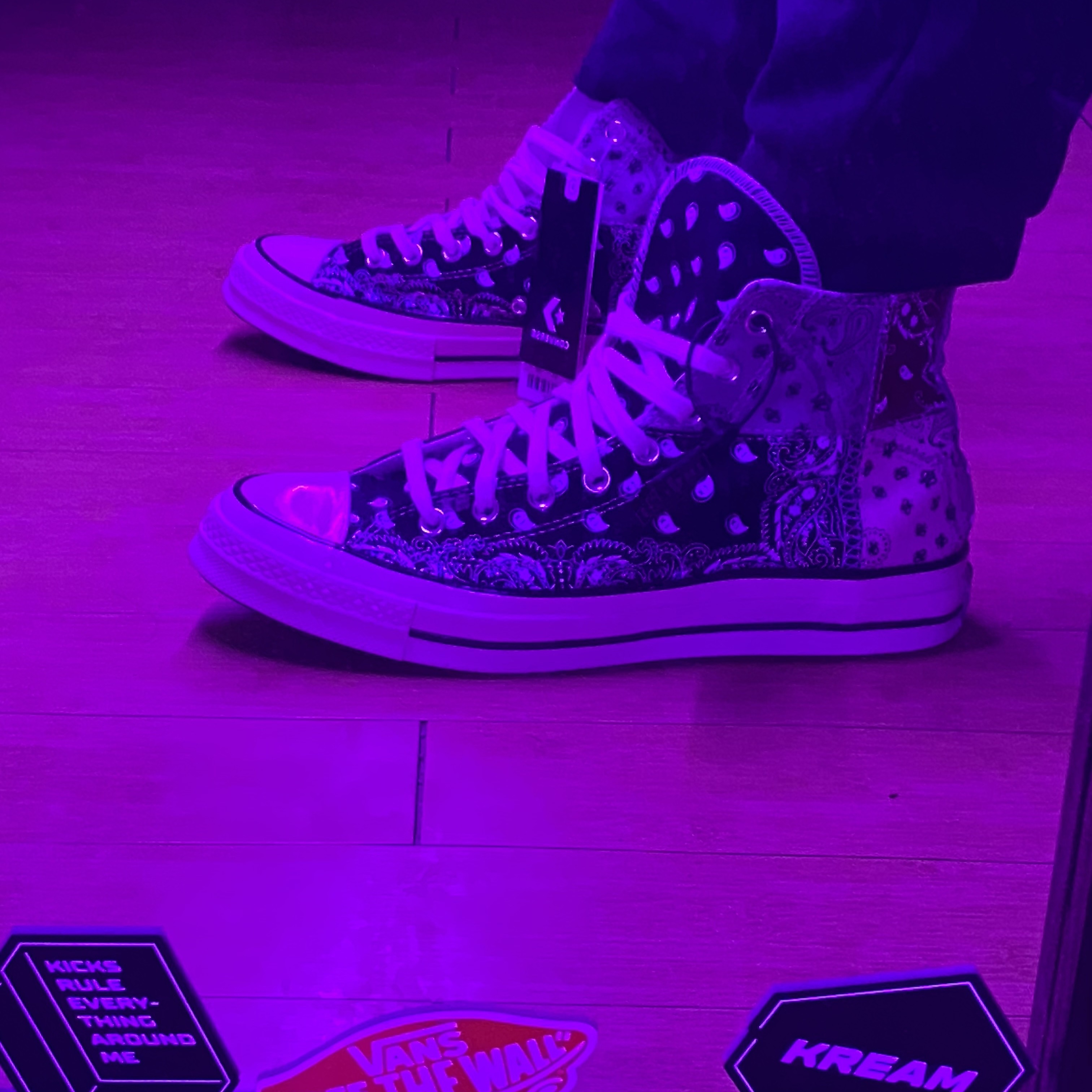 Converse Chuck 70 Quad Panel Black 착용 스타일 - 2