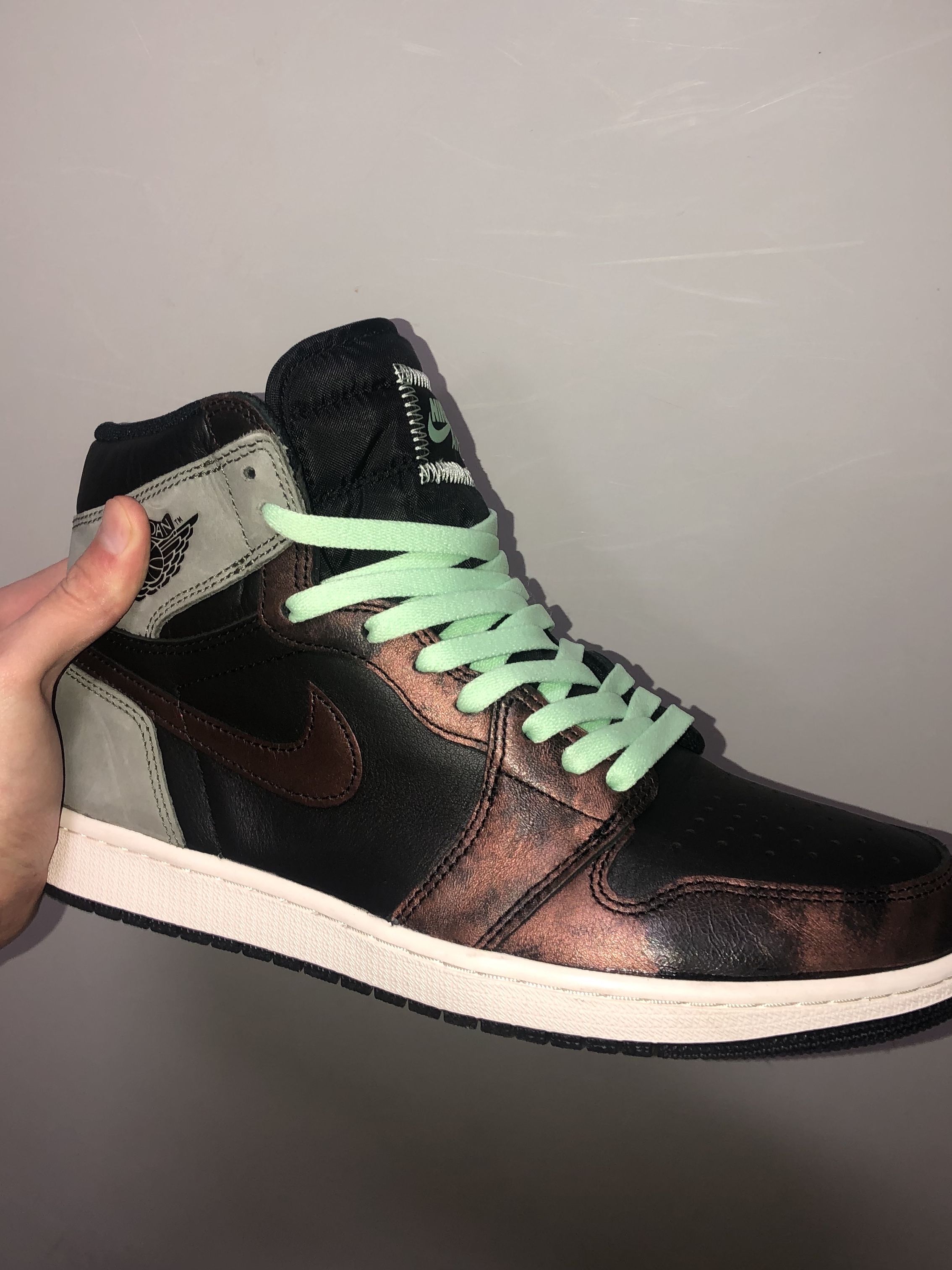 Jordan 1 Retro High OG Rust Shadow 착용 스타일 - 4