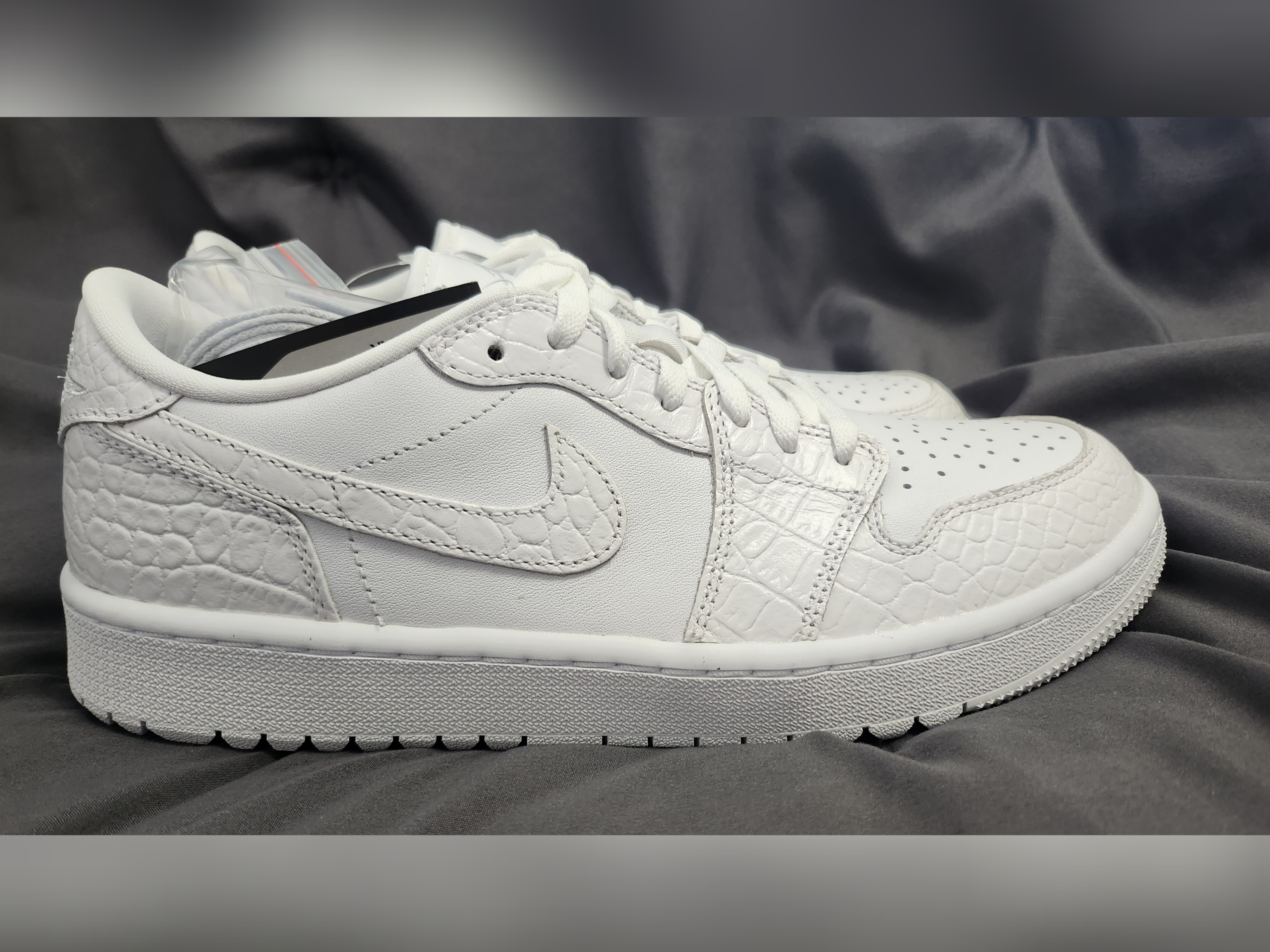 Jordan 1 Low Golf Pure Platinum 착용 스타일