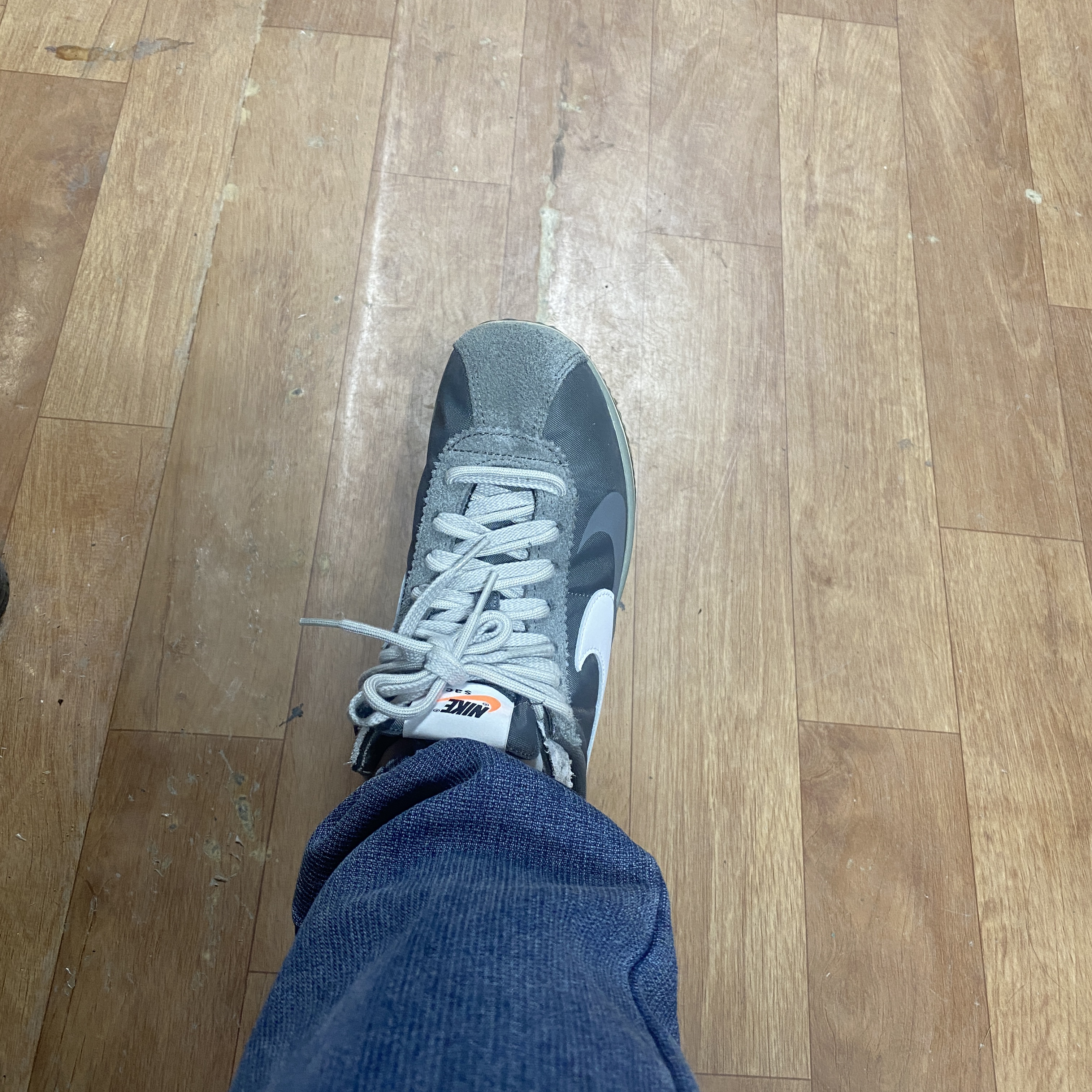 Nike x Sacai Zoom Cortez SP Iron Grey 착용 스타일
