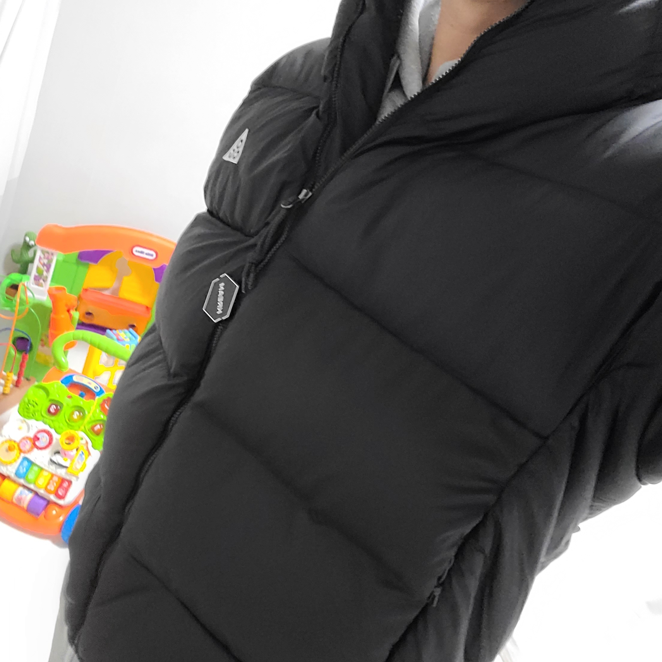 Nike ACG Therma-Fit ADV Lunar Lake Puffer Jacket Black - Asia 착용 스타일