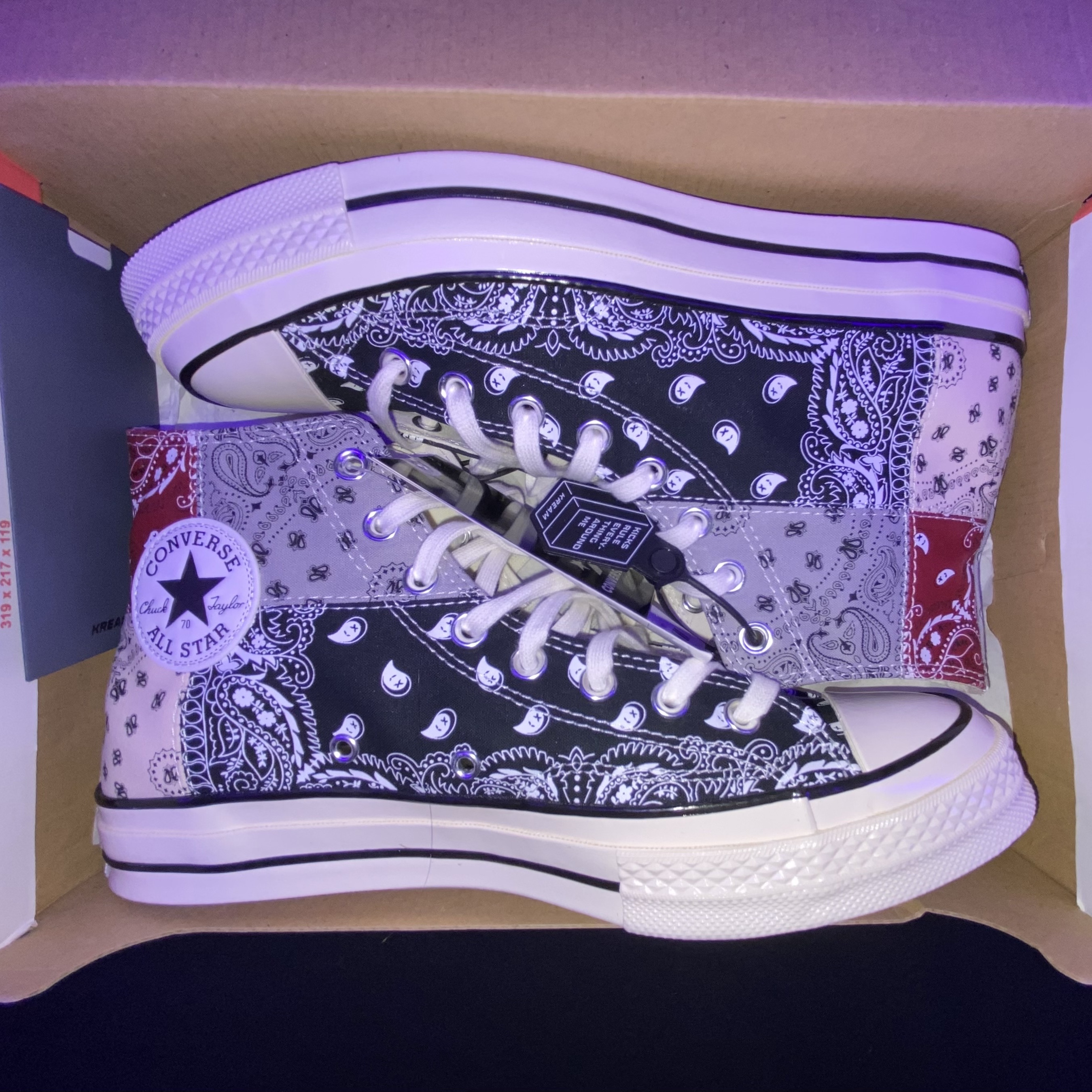 Converse Chuck 70 Quad Panel Black 착용 스타일 - 1