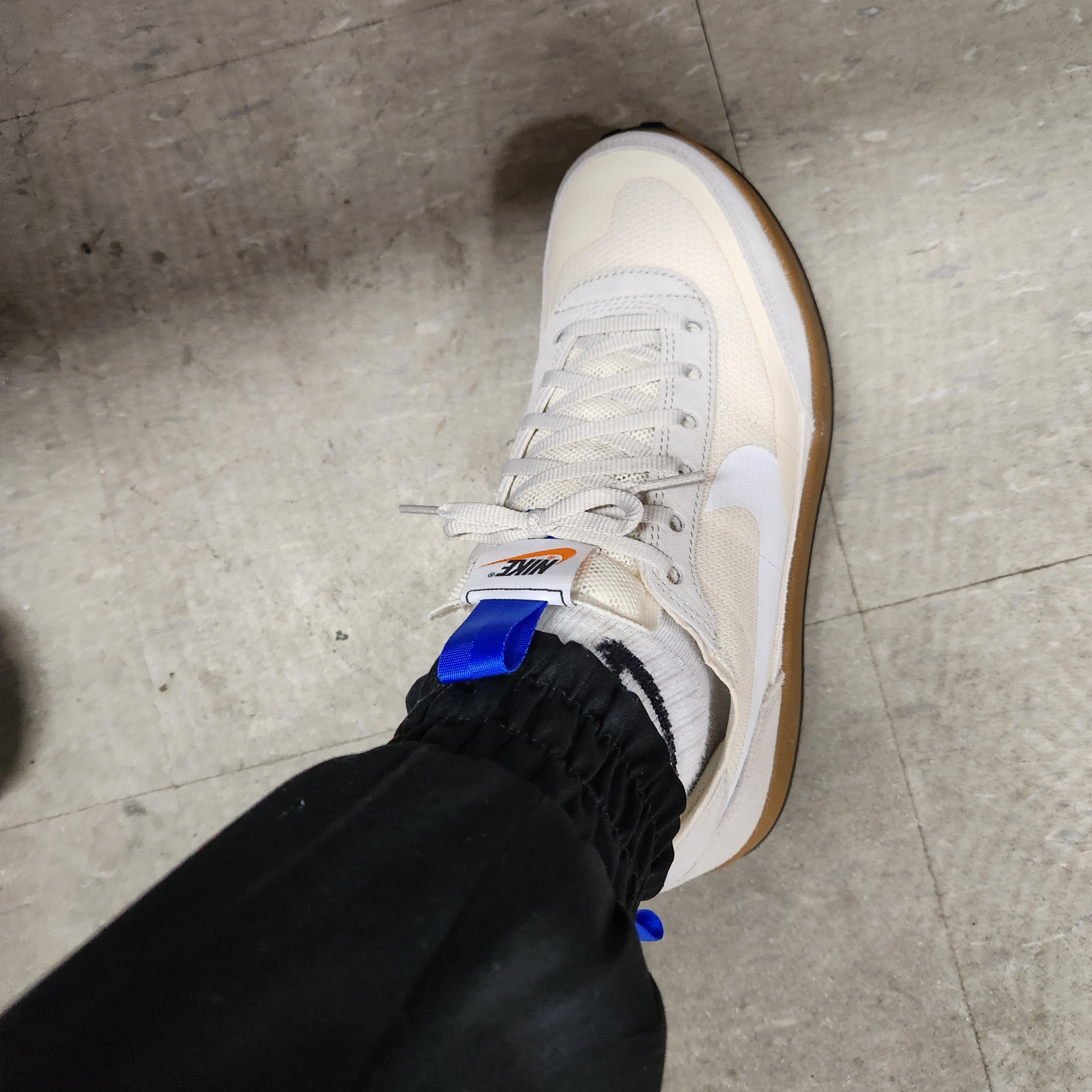Nike x Tom Sachs General Purpose Shoe Light Cream 착용 스타일 - 2