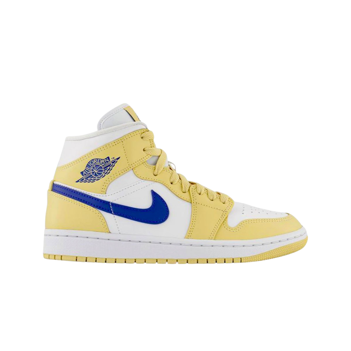 (W) 조던 1 미드 레몬 워시 라피스((W) Jordan 1 Mid Lemon Wash Lapis)