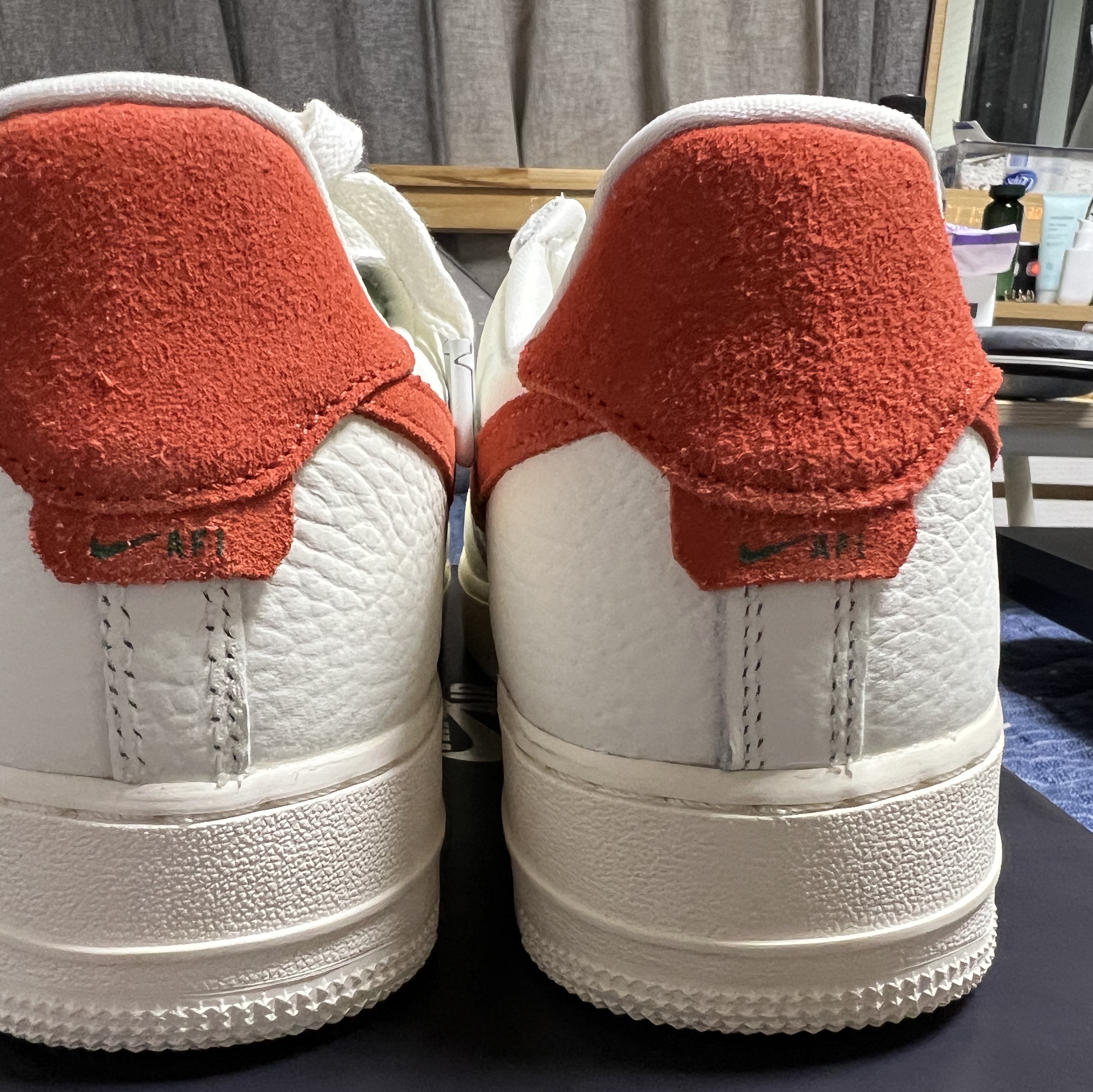 Nike Air Force 1 '07 Craft Mantra Orange 착용 스타일 - 3