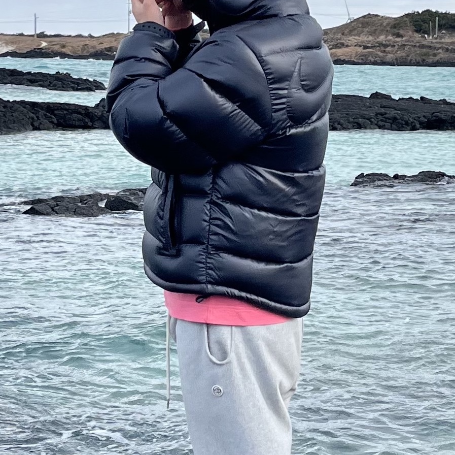 Nike x Drake Nocta Puffer Jacket Black - Asia 착용 스타일