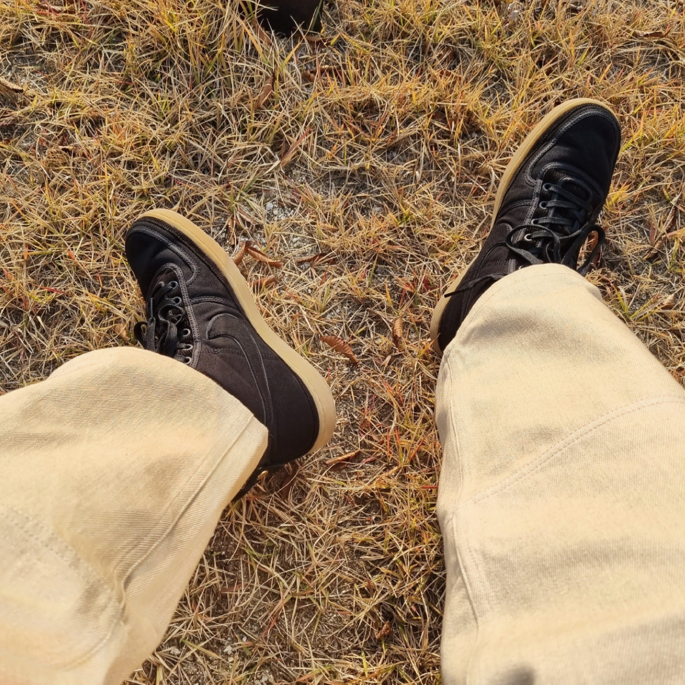Nike x Carhartt WIP Vandal High Supreme Black 착용 스타일 - 2
