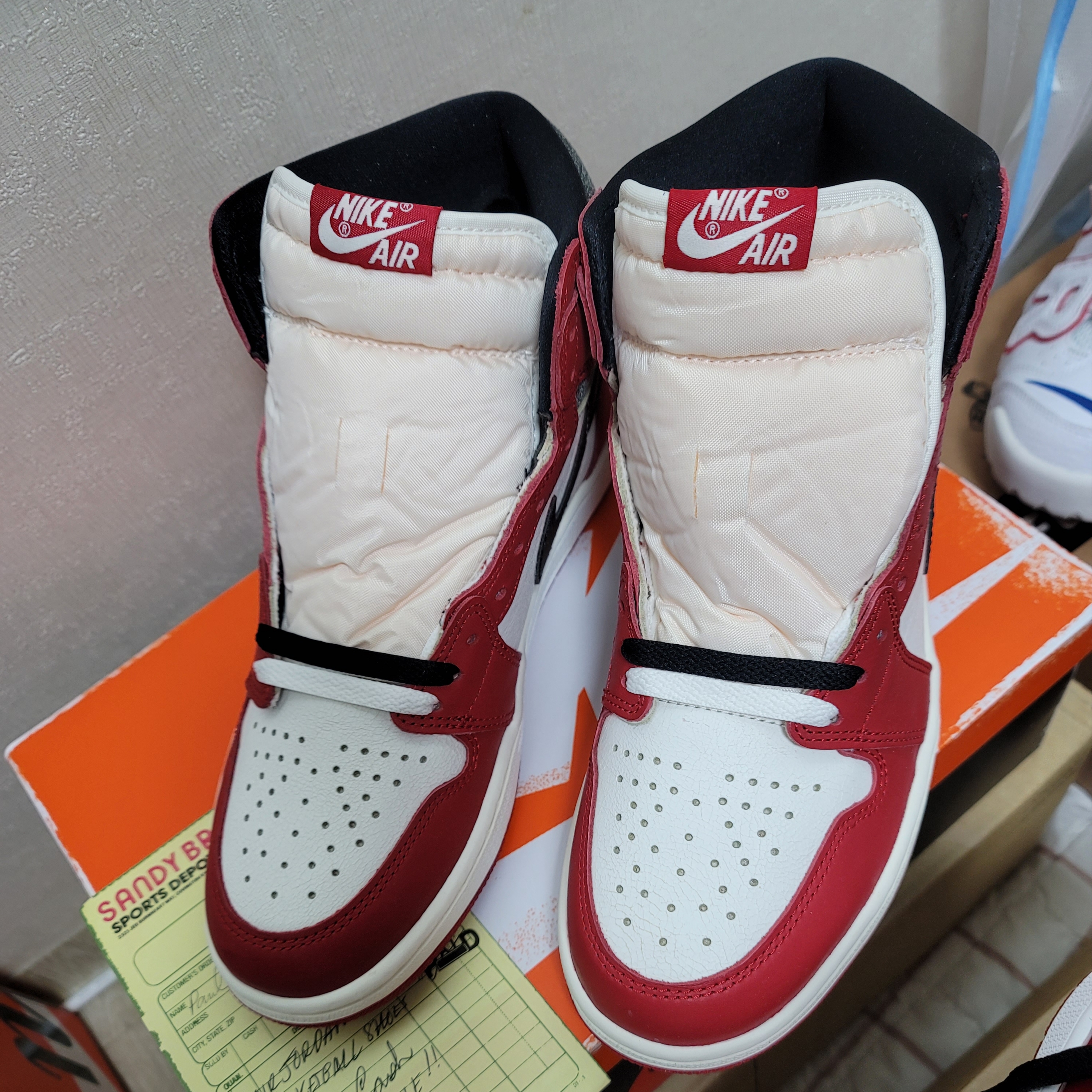 Nike x Sacai Zoom Cortez SP Iron Grey, Nike x Sacai Zoom Cortez SP White and University Red 착용 스타일 - 4