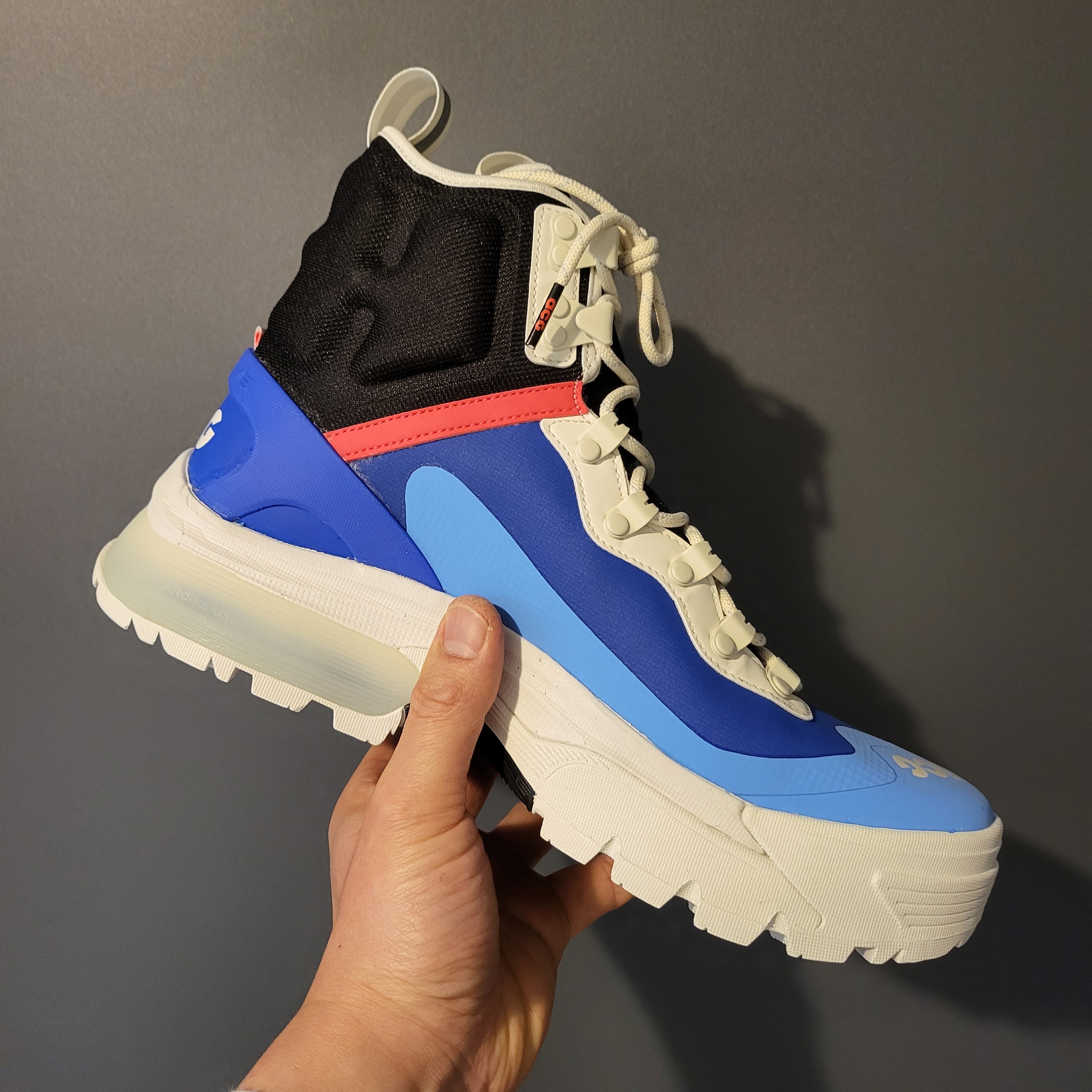 Nike ACG Air Zoom Gaiadome Gore-Tex Hyper Royal 착용 스타일 - 2