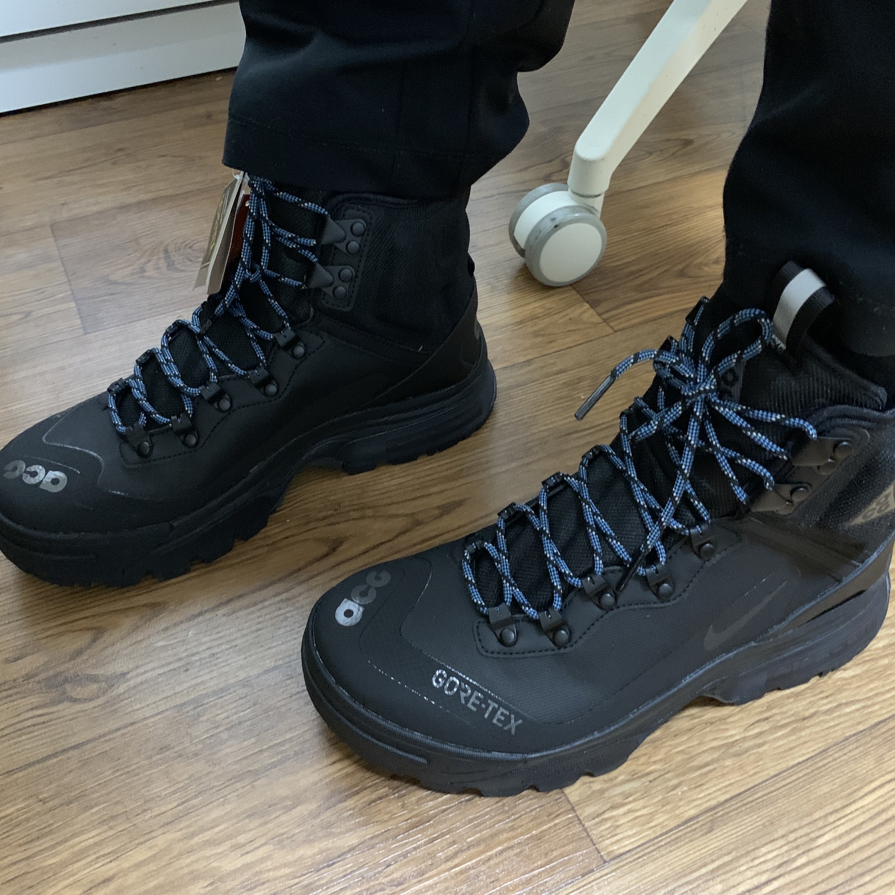 Nike ACG Air Zoom Gaiadome Gore-Tex Black 착용 스타일 - 4