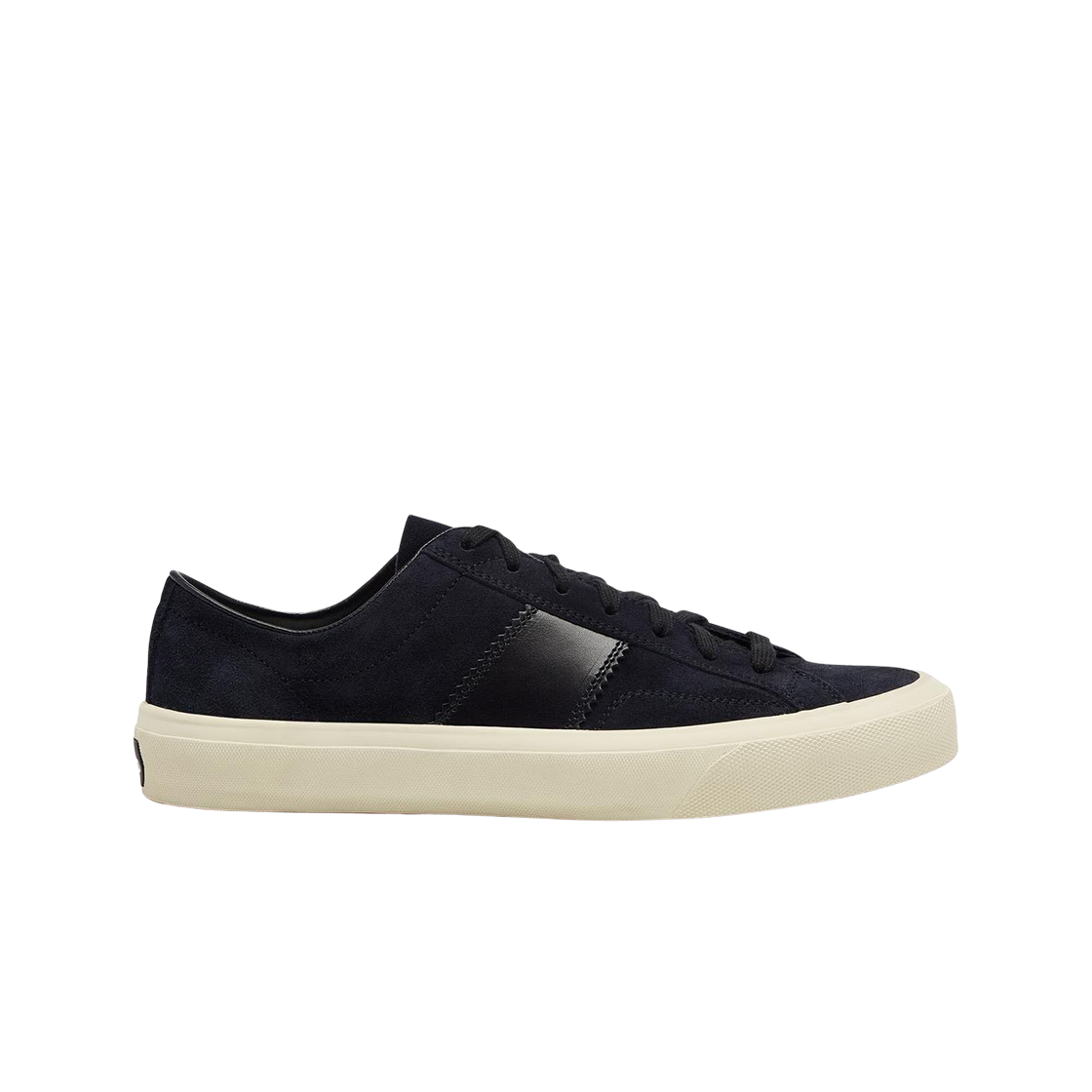J0974T-CRU Tom Ford Cambridge Lace Up Sneakers Blue