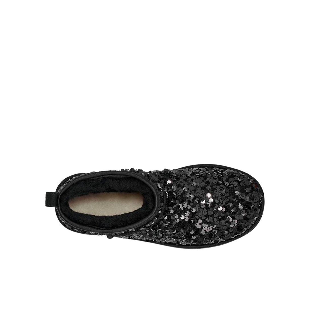 (W) 어그 미니 청키 세퀸 부츠 블랙((W) UGG Mini Chunky Sequin Boots Black) - 2
