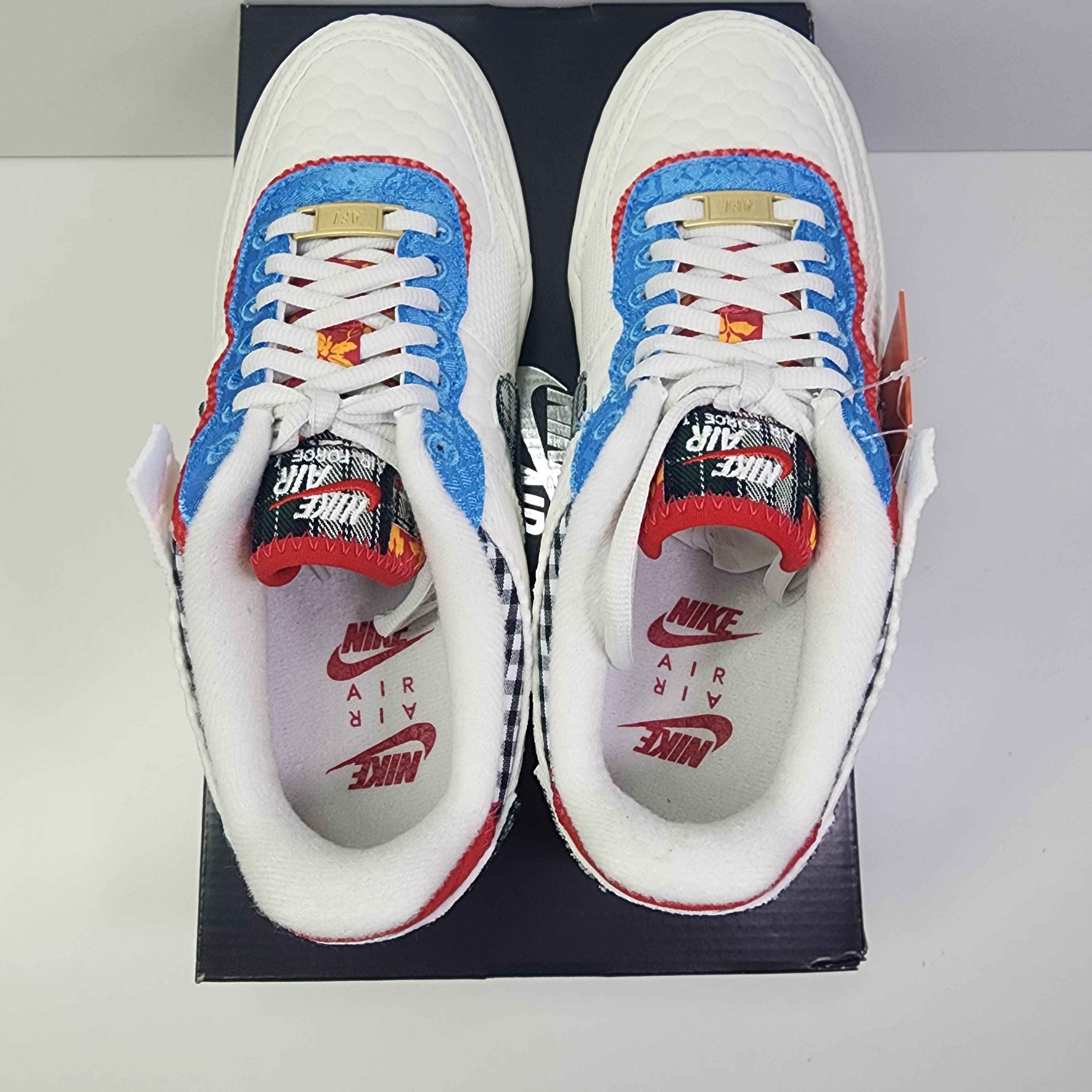 (W) Nike Air Force 1 Shadow Sail Classic Green 착용 스타일 - 3
