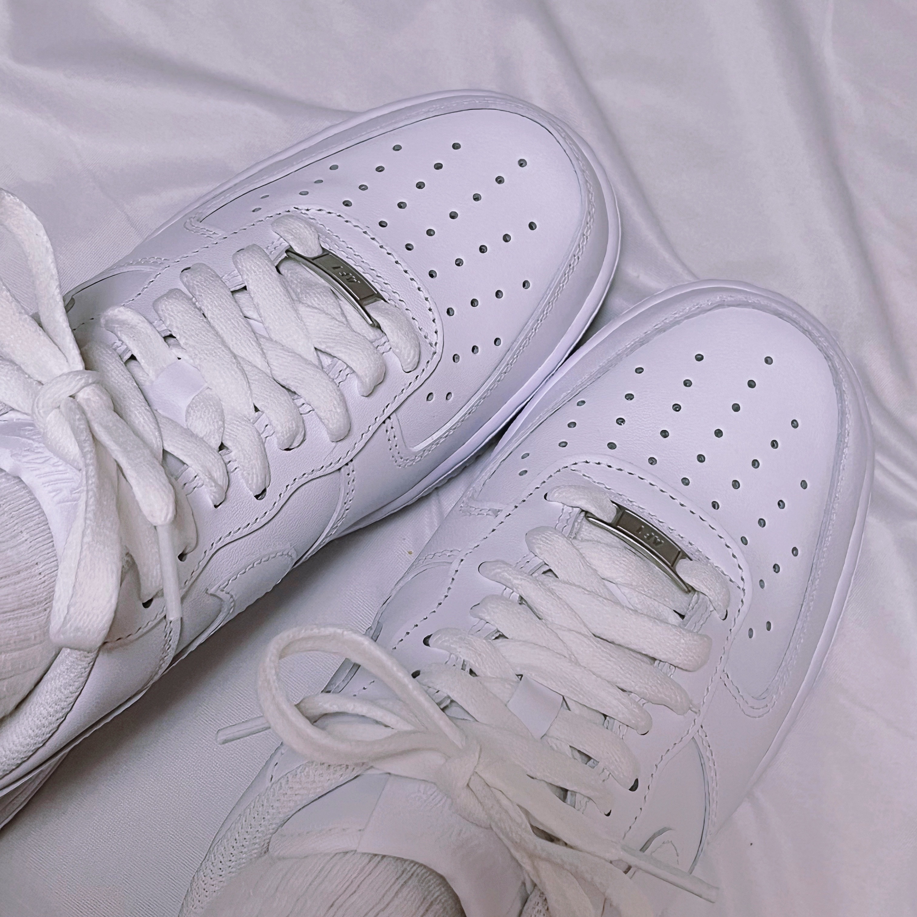 Nike Air Force 1 '07 Low White 착용 스타일