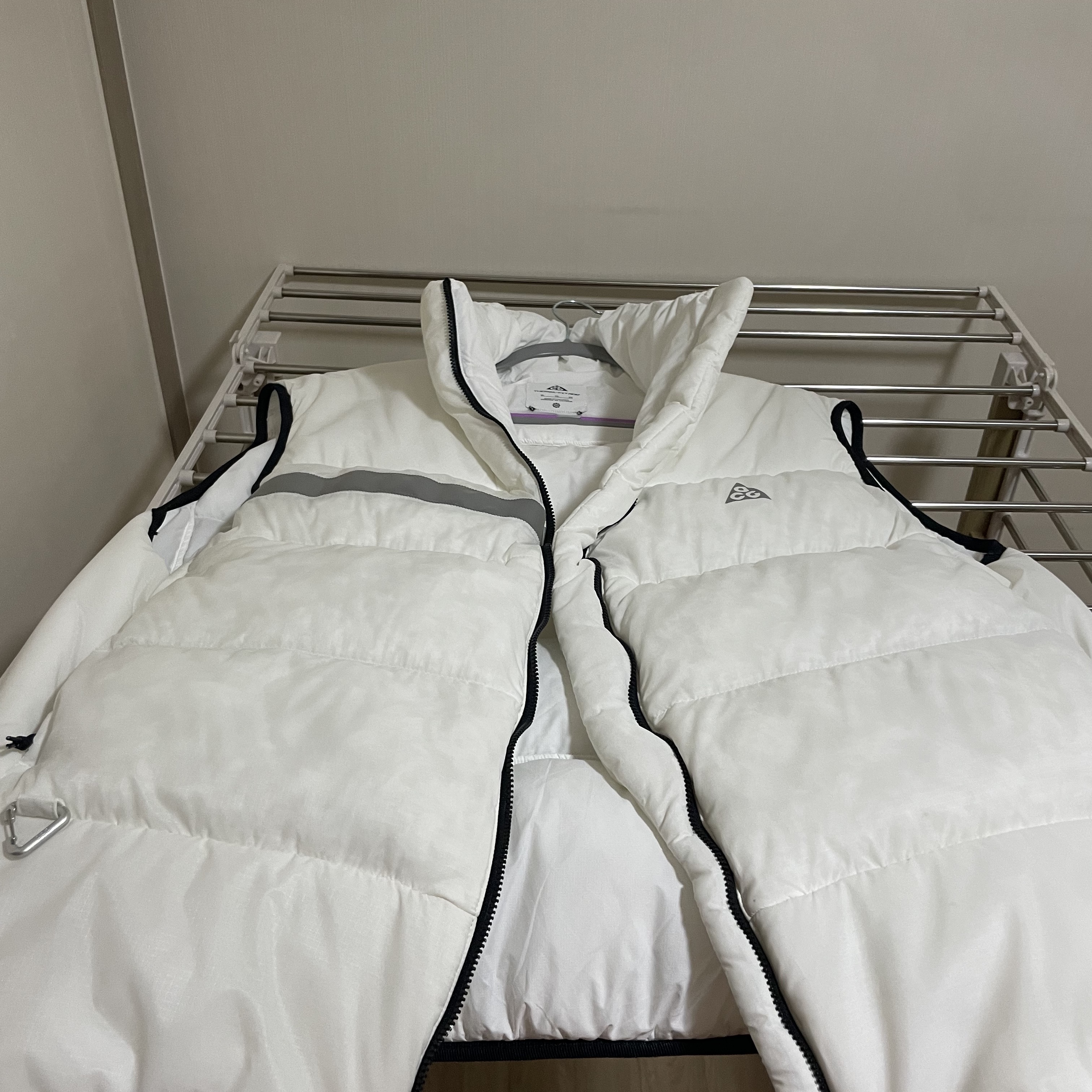 Nike ACG Therma-Fit ADV Airora Vest White - US/EU 착용 스타일