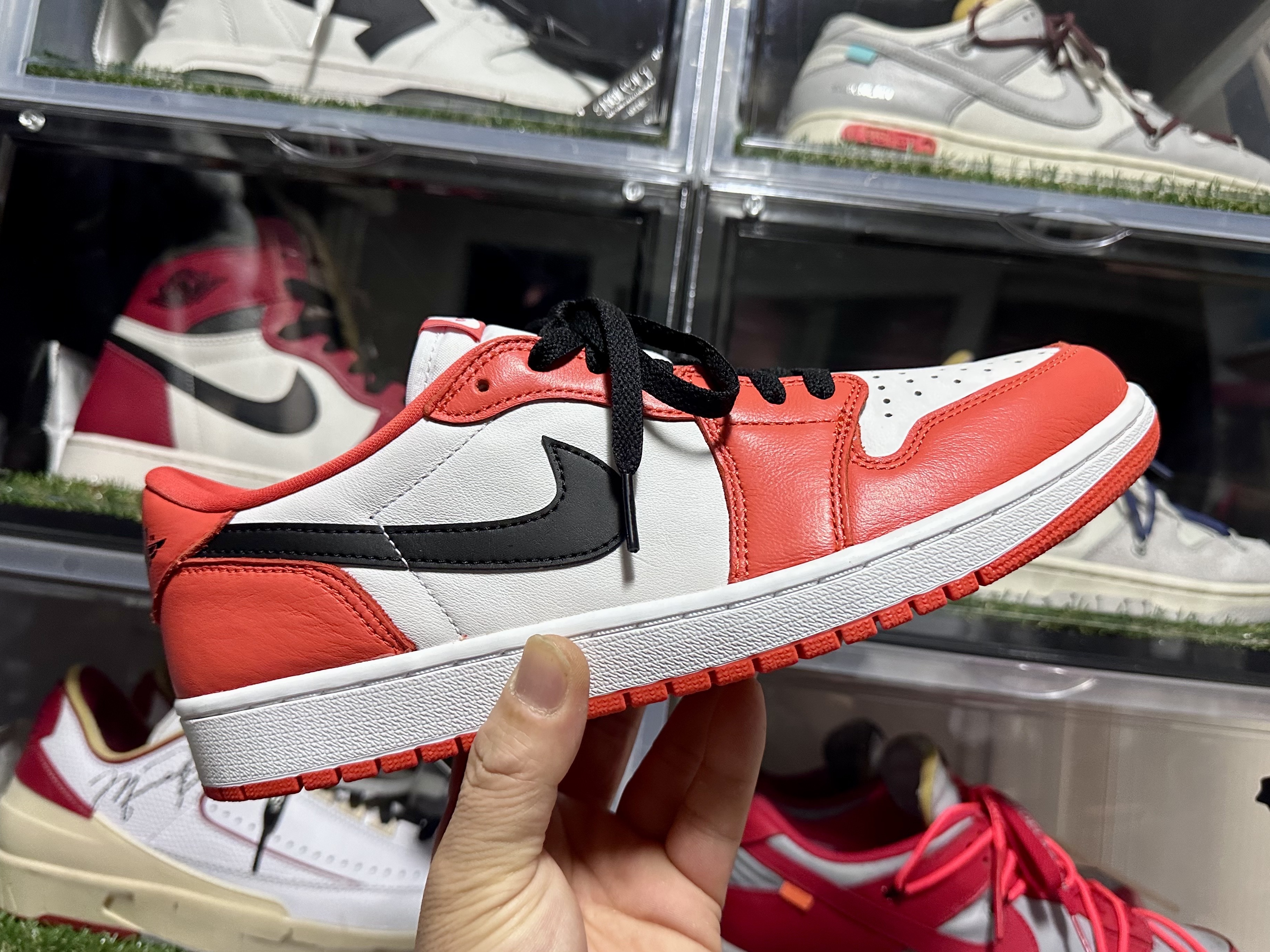 Jordan 1 Low OG Starfish, (W) Jordan 1 Low OG Starfish 착용 스타일 - 1