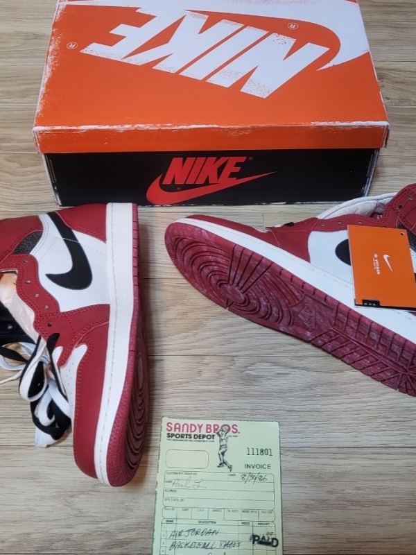 Jordan 1 Retro High OG Chicago 2015, Jordan 1 Retro High OG Chicago 2022 착용 스타일 - 2