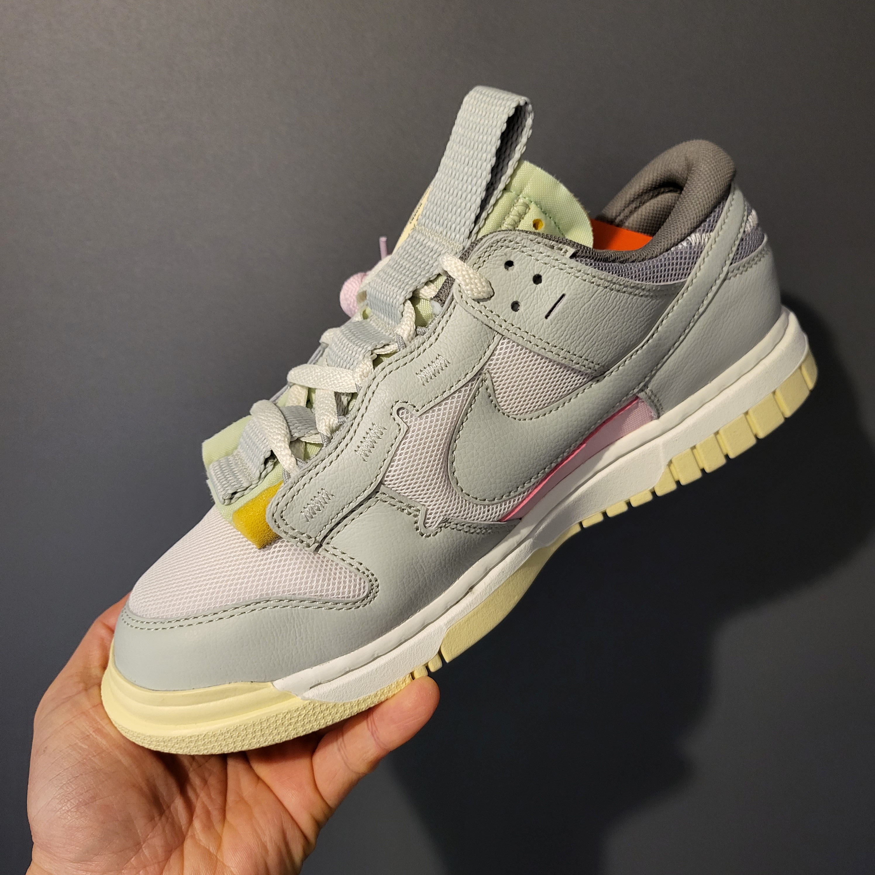 Nike Air Dunk Jumbo Sail Mint Foam 착용 스타일 - 2