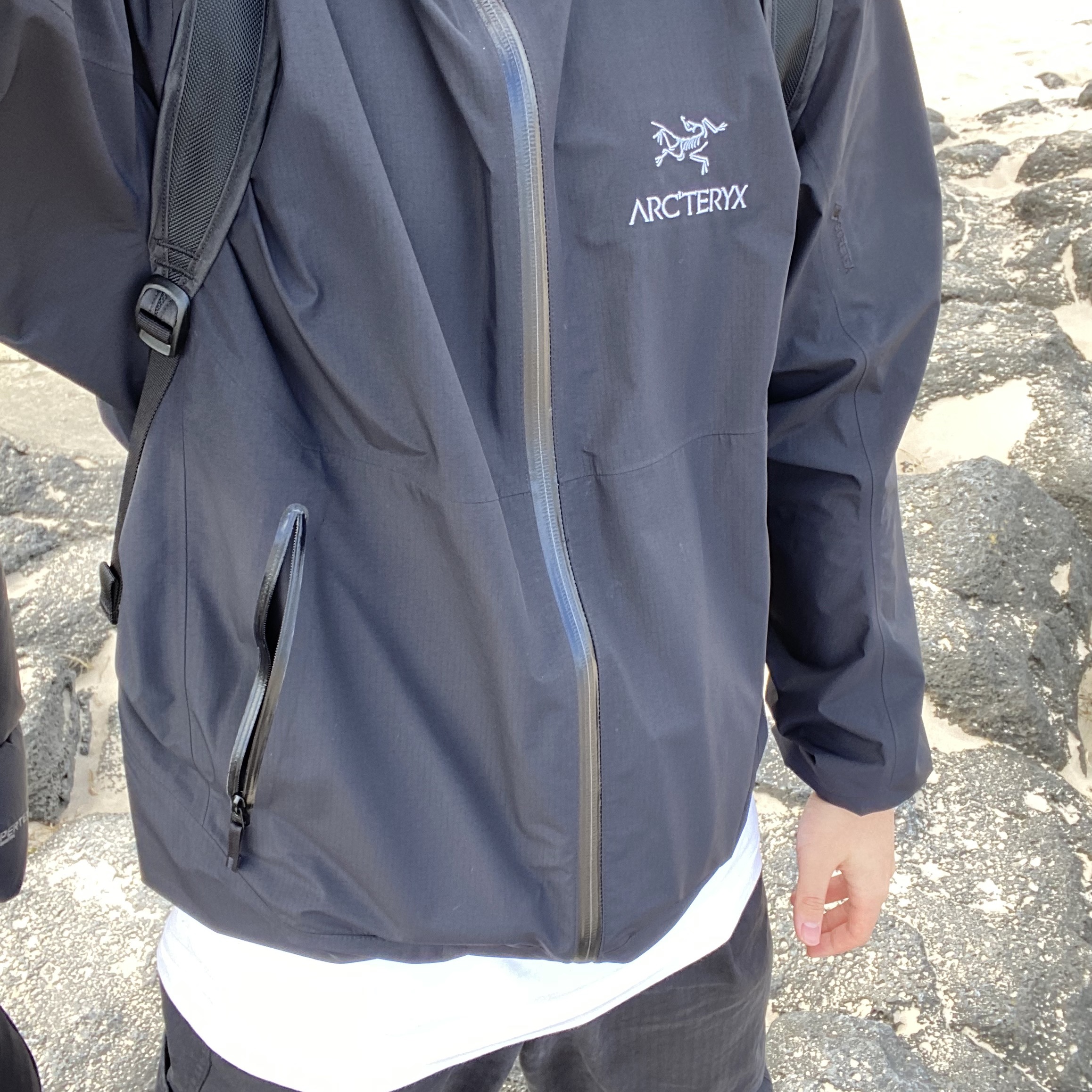 Arc'teryx Zeta SL Jacket Black, Nike Air Force 1 High Wheat 2015 착용 스타일 - 2