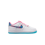 (GS) Nike Air Force 1 White Pink Glow