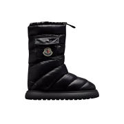 (W) Moncler Gaia Pocket Mid Boots Black - 23SS