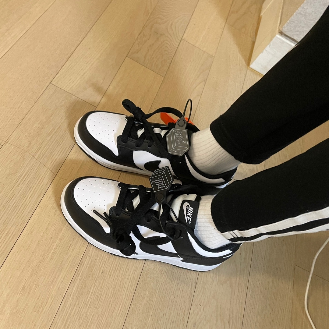 (PS) Nike Dunk Low Black 착용 스타일