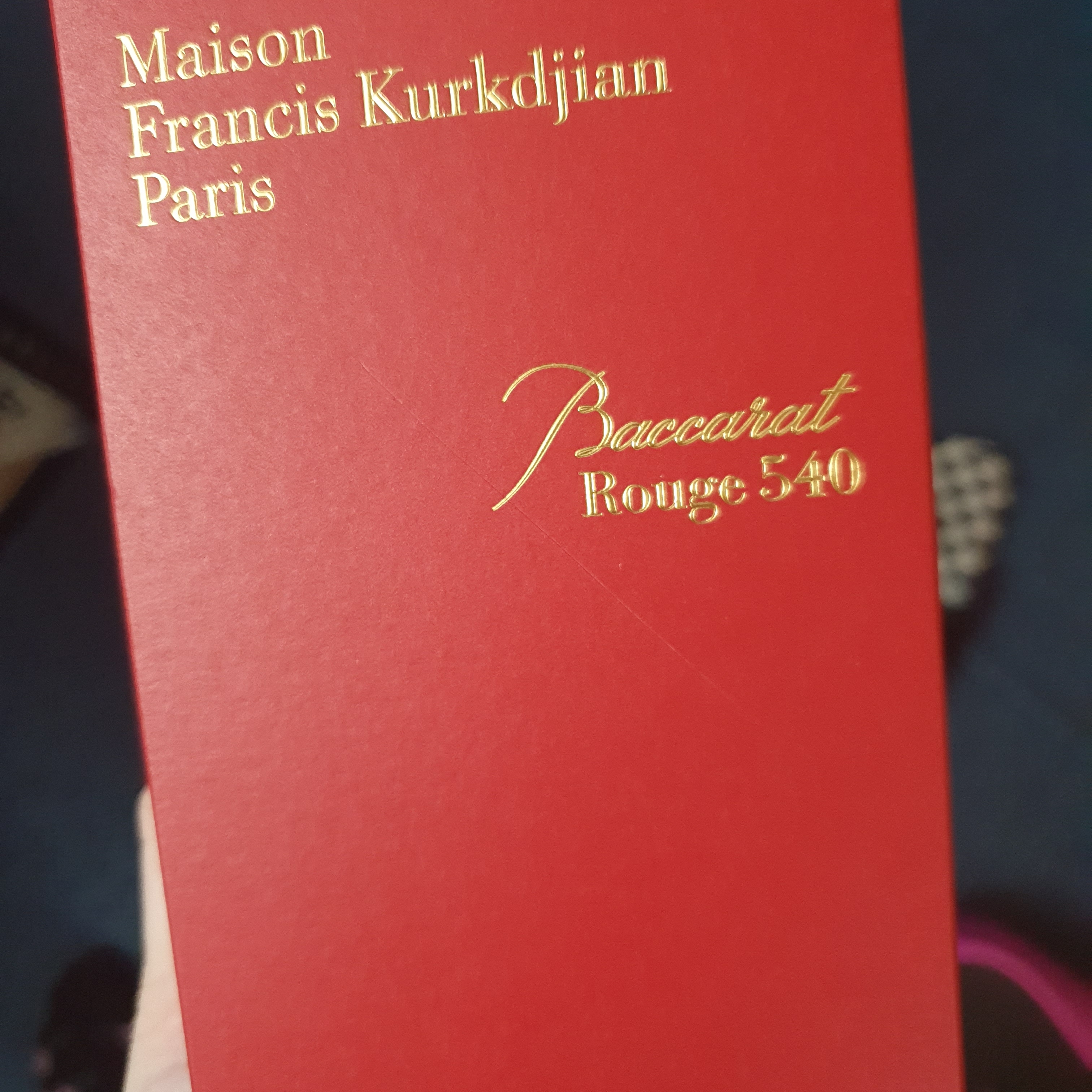 Maison Francis Kurkdjian Baccarat Rouge 540 Extrait De Parfum 70ml 착용 스타일 - 1