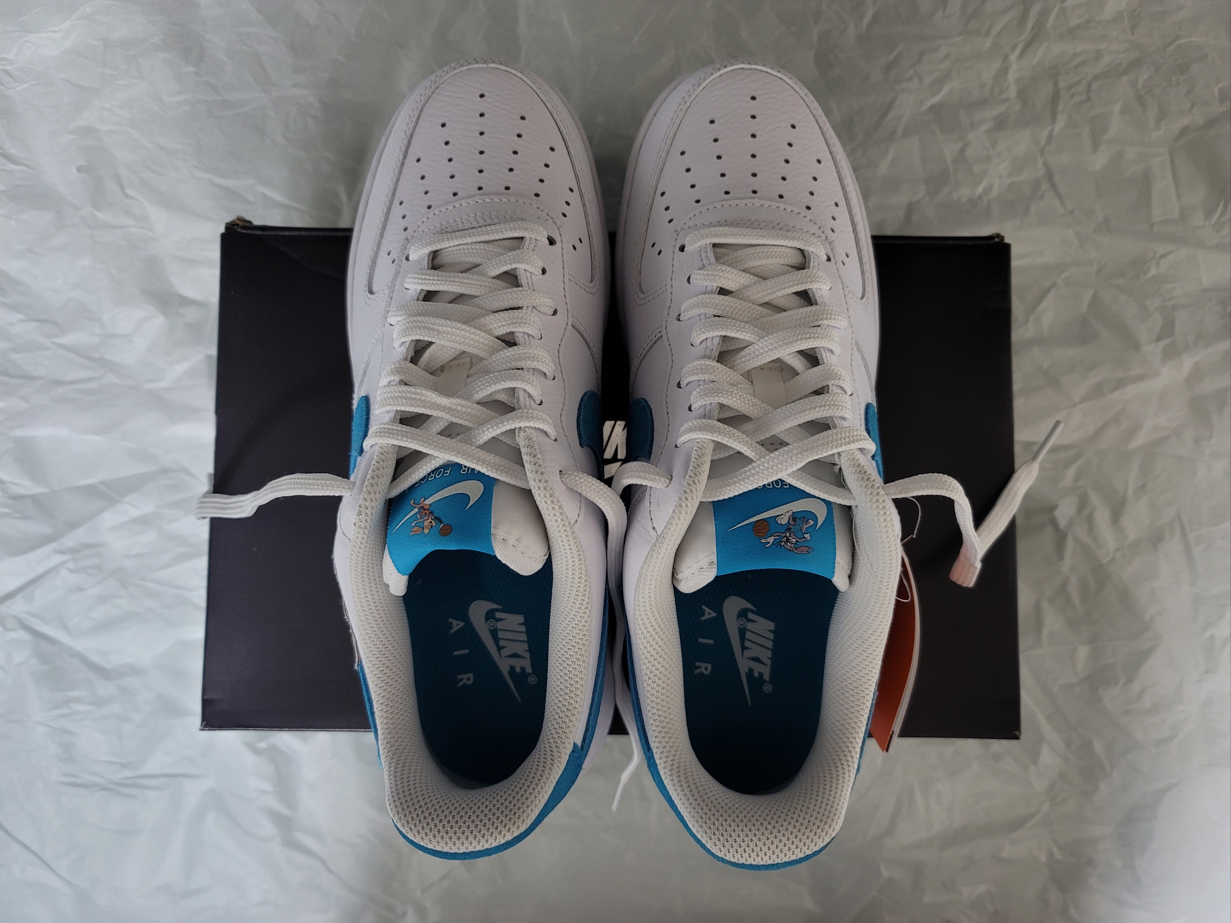 Nike x Space Jam: A New Legacy Air Force 1 '07 Tune Squad 착용 스타일 - 1