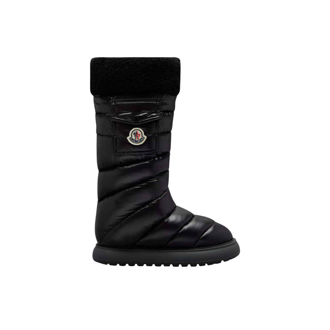 (W) 몽클레르 가이아 포켓 부츠 블랙 - 23SS((W) Moncler Gaia Pocket Boots Black - 23SS) - 1