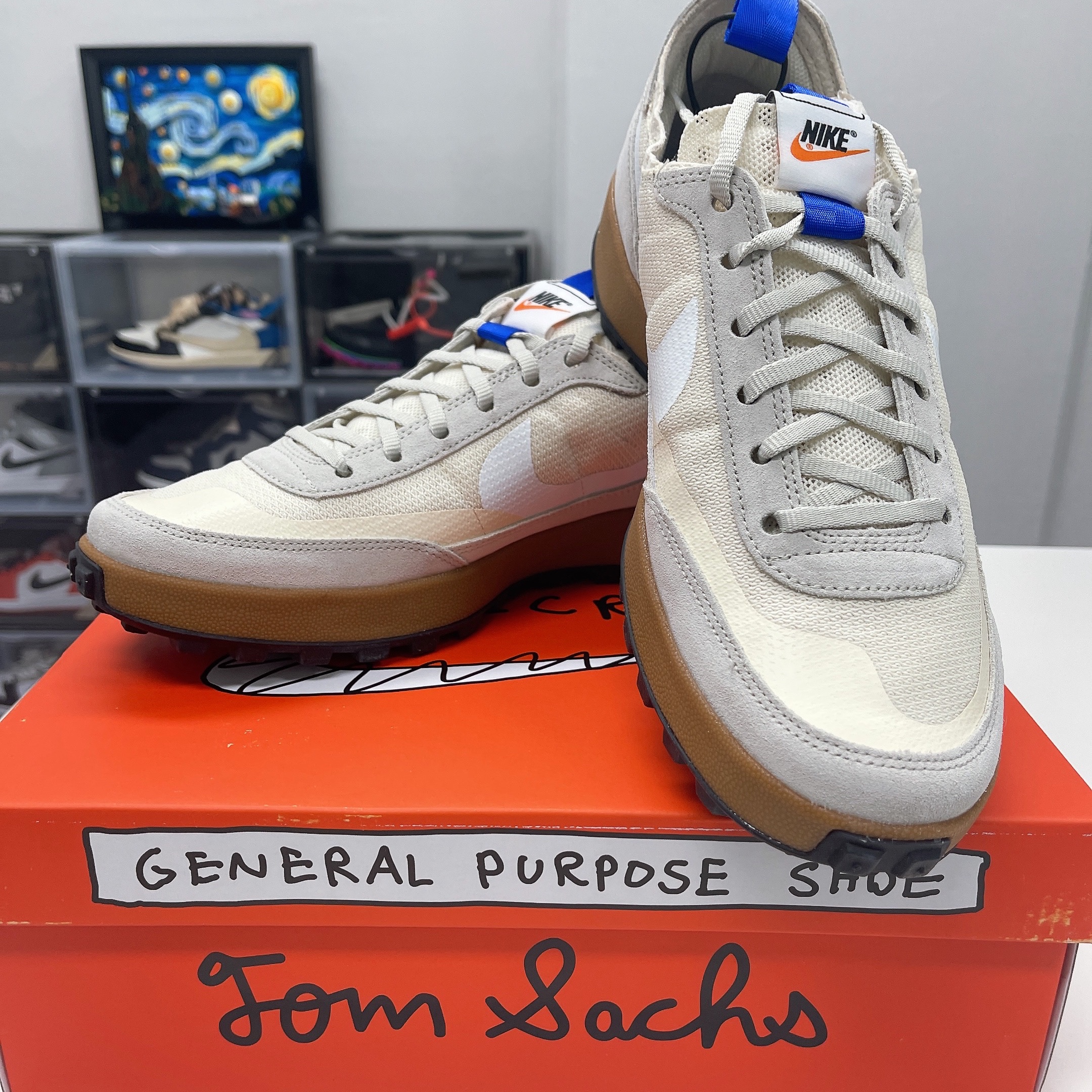 Nike x Tom Sachs General Purpose Shoe Light Cream 착용 스타일 - 2