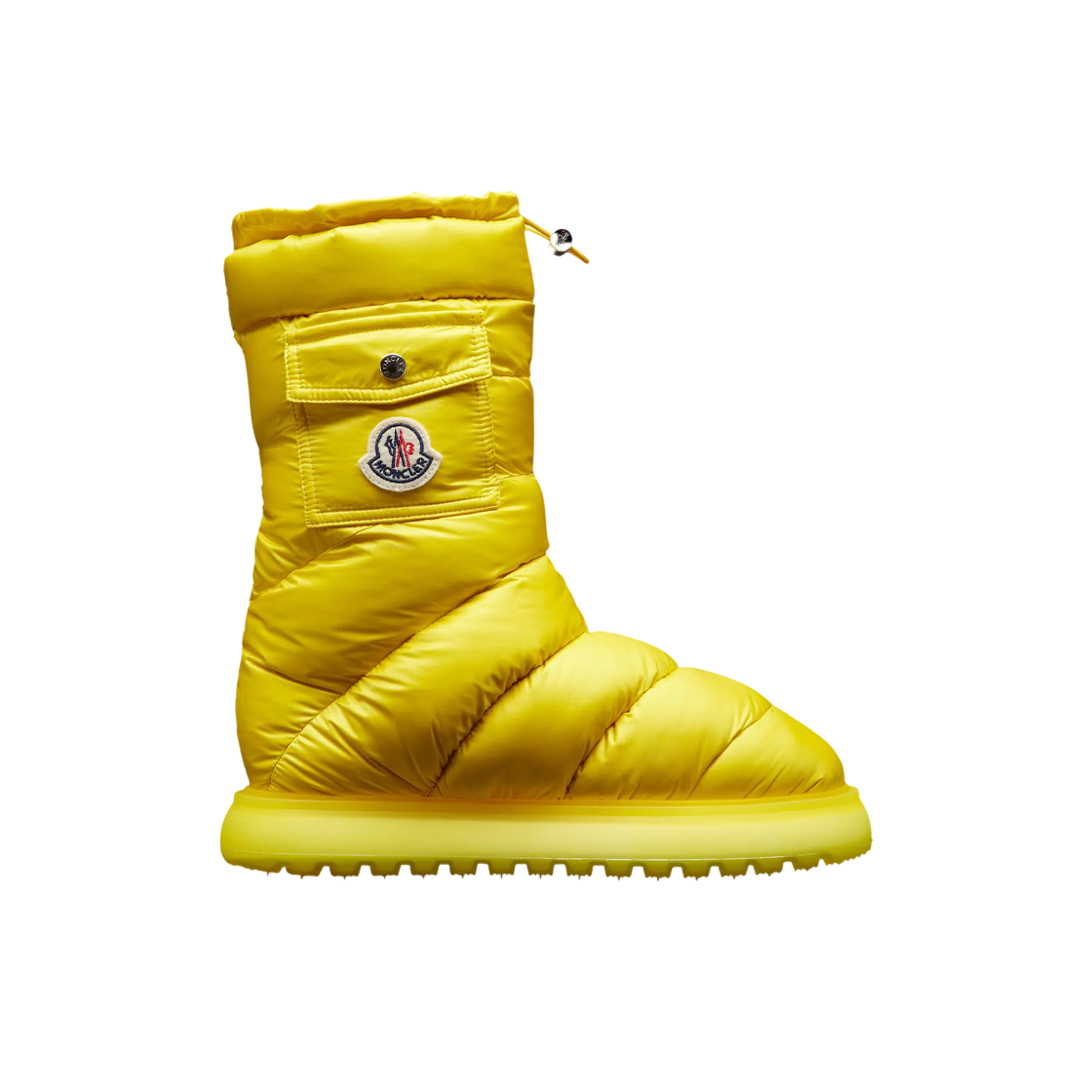 (W) 몽클레르 가이아 포켓 미드 부츠 옐로우 - 23SS((W) Moncler Gaia Pocket Mid Boots Yellow - 23SS) - 1
