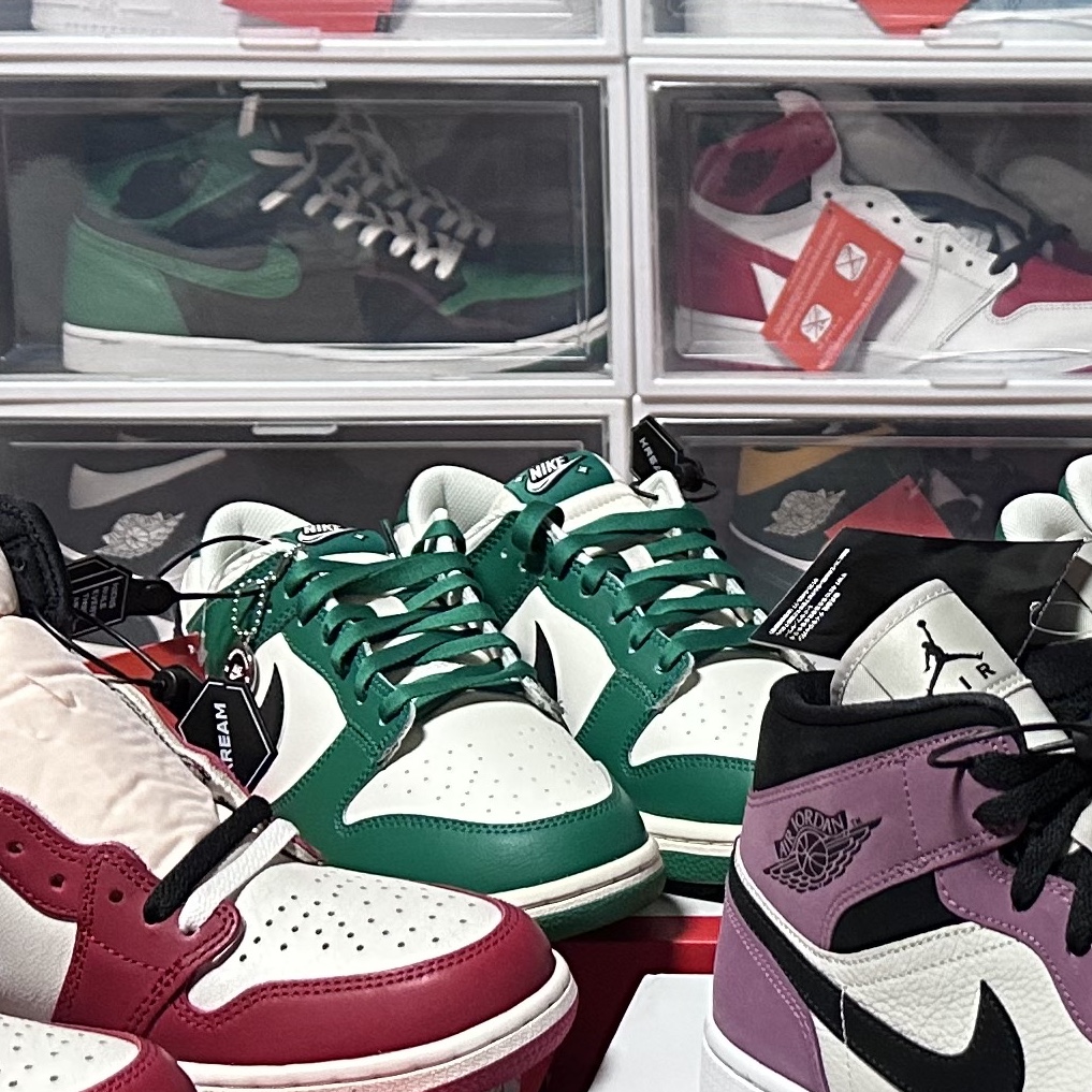 Nike Dunk Low Retro SE Jackpot Malachite 착용 스타일