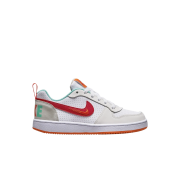 (GS) Nike Court Borough Low Summit White University Red