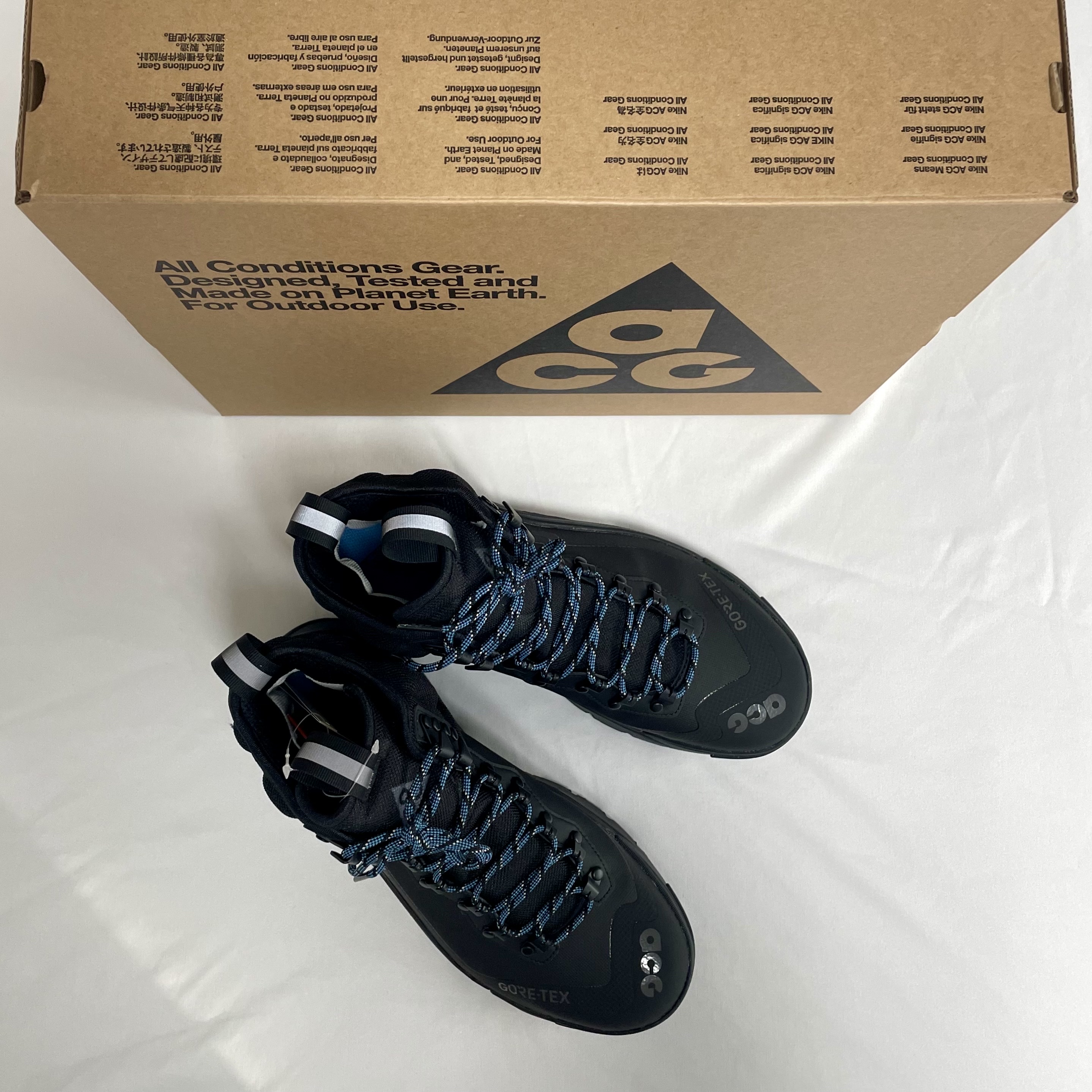 Nike ACG Air Zoom Gaiadome Gore-Tex Black 착용 스타일