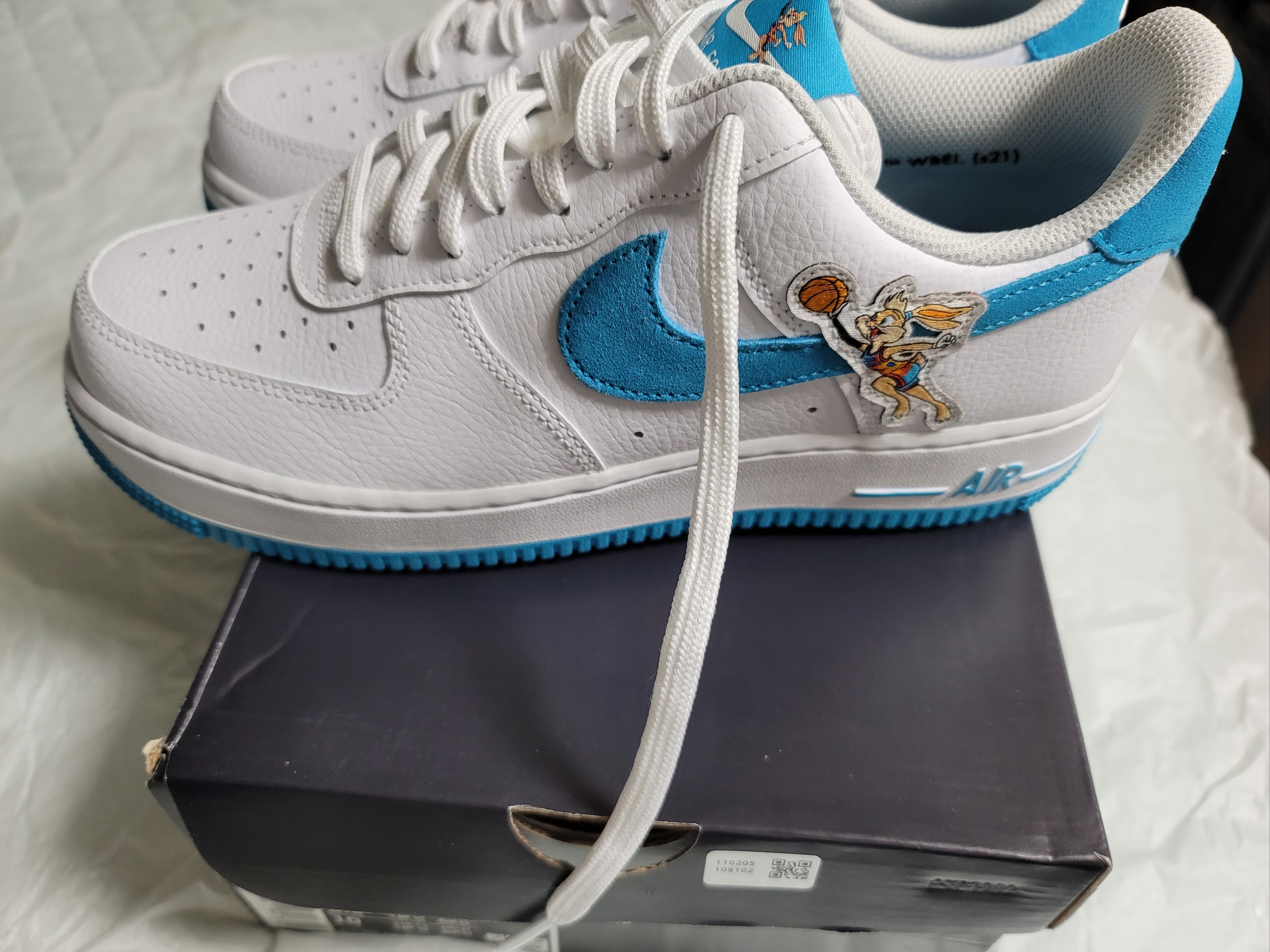 Nike x Space Jam: A New Legacy Air Force 1 '07 Tune Squad 착용 스타일 - 2