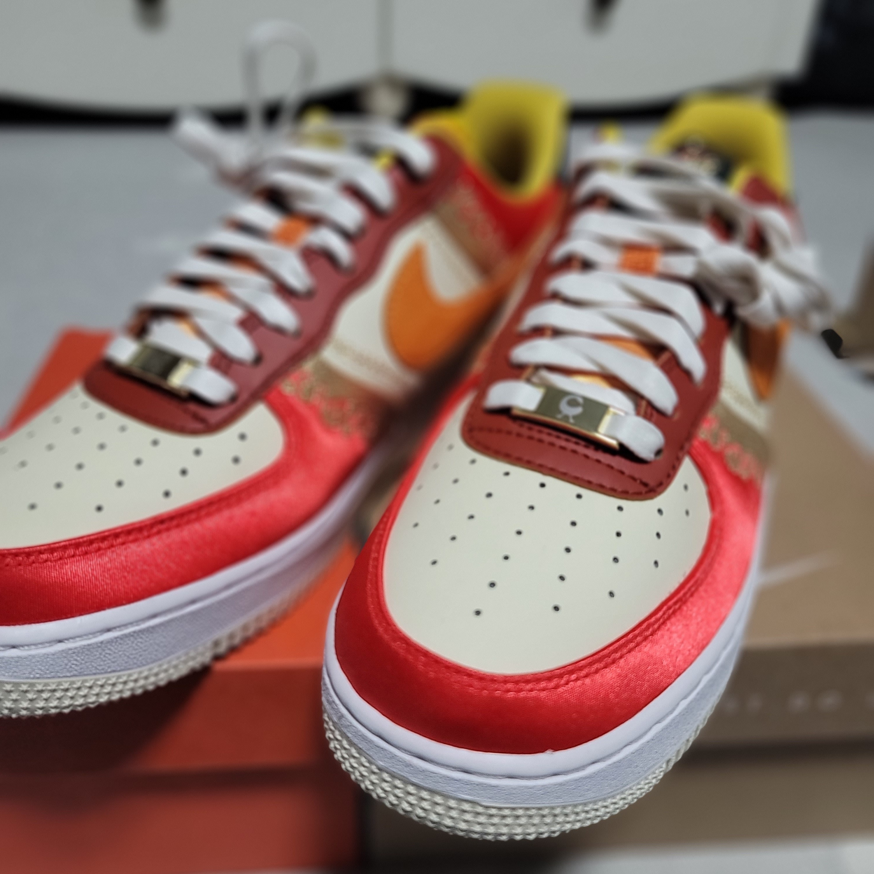 (W) Nike Air Force 1 '07 PRM Little Accra 착용 스타일 - 4