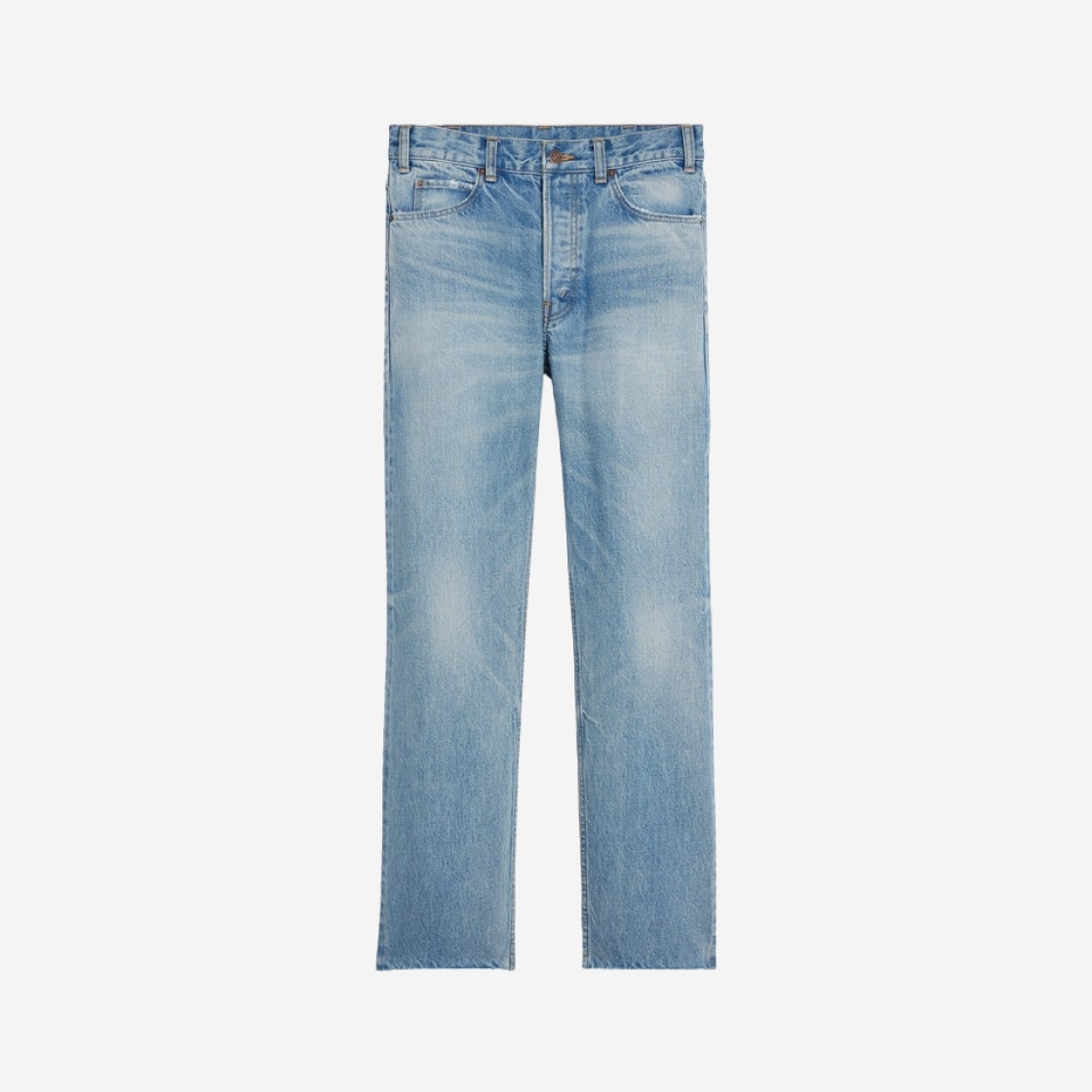 (W) Celine Polly Jeans in Denim Steel Blue Wash 상세 이미지 1