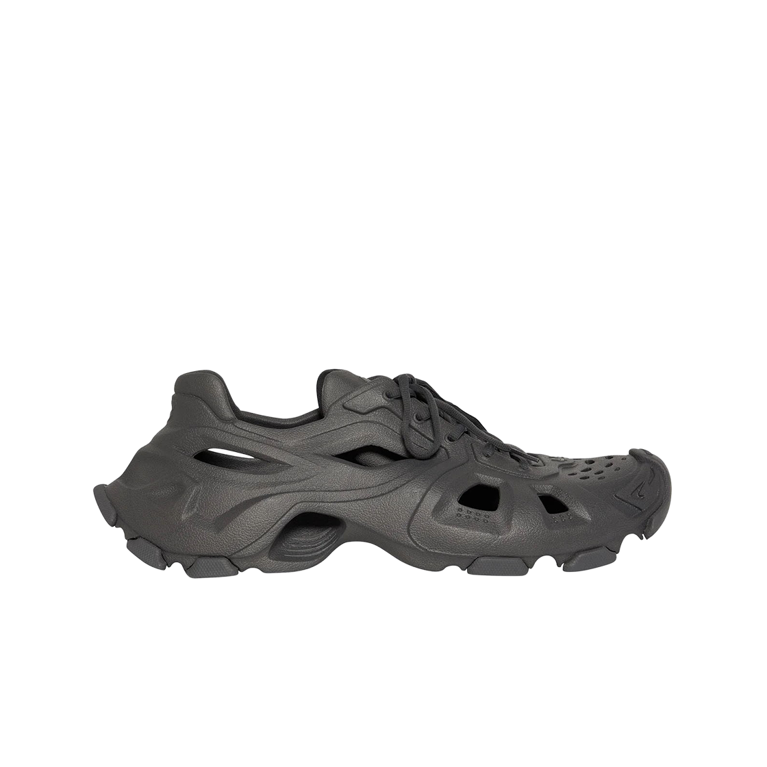 (W) 발렌시아가 HD 레이스업 스니커즈 다크 그레이((W) Balenciaga HD Lace-Up Sneakers Dark Grey) - 1