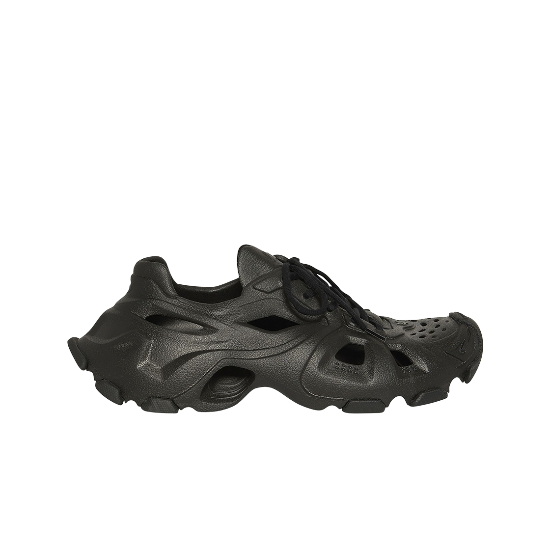 (W) 발렌시아가 HD 레이스업 스니커즈 블랙((W) Balenciaga HD Lace-Up Sneakers Black) - 1
