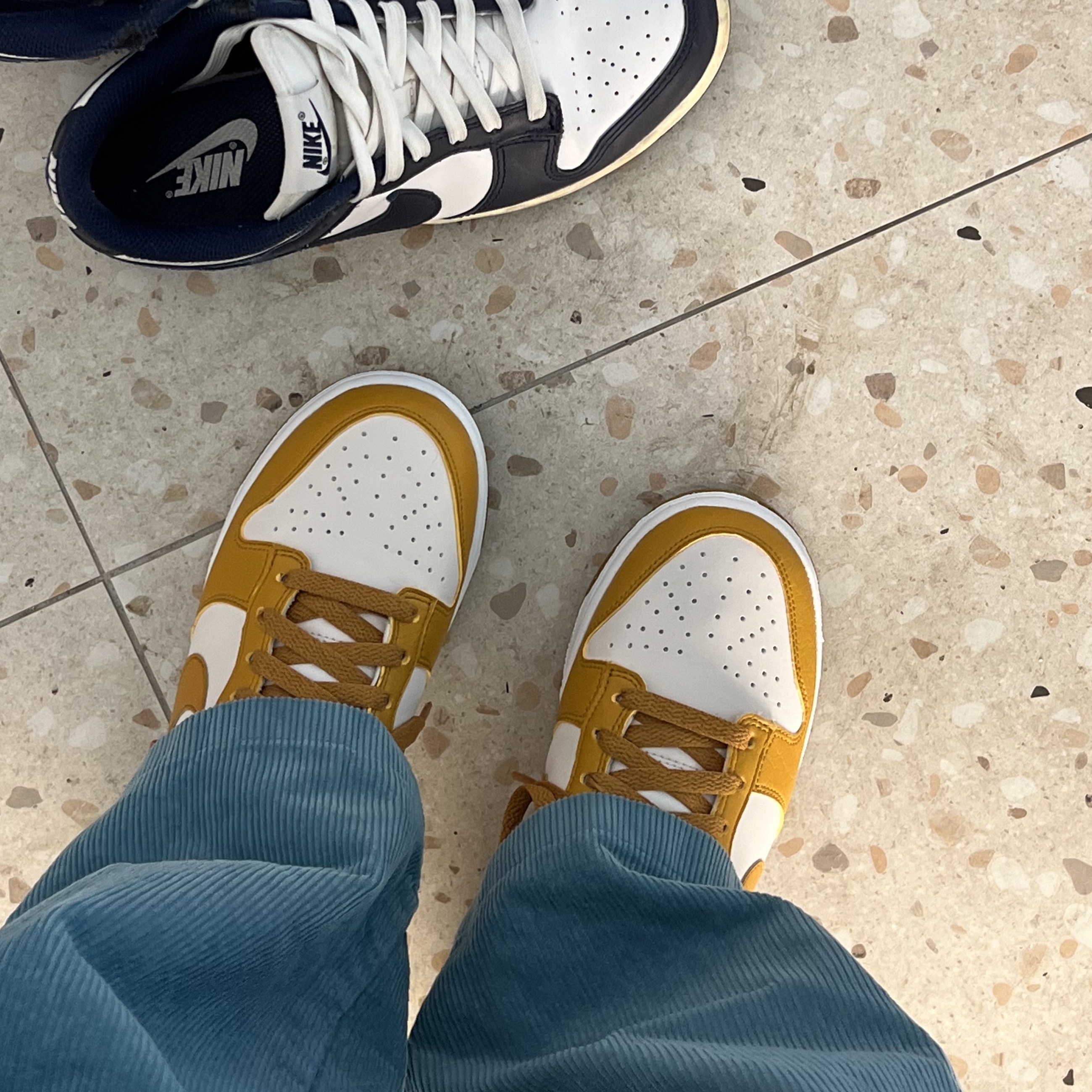 (W) Nike Dunk Low Next Nature Phantom 착용 스타일